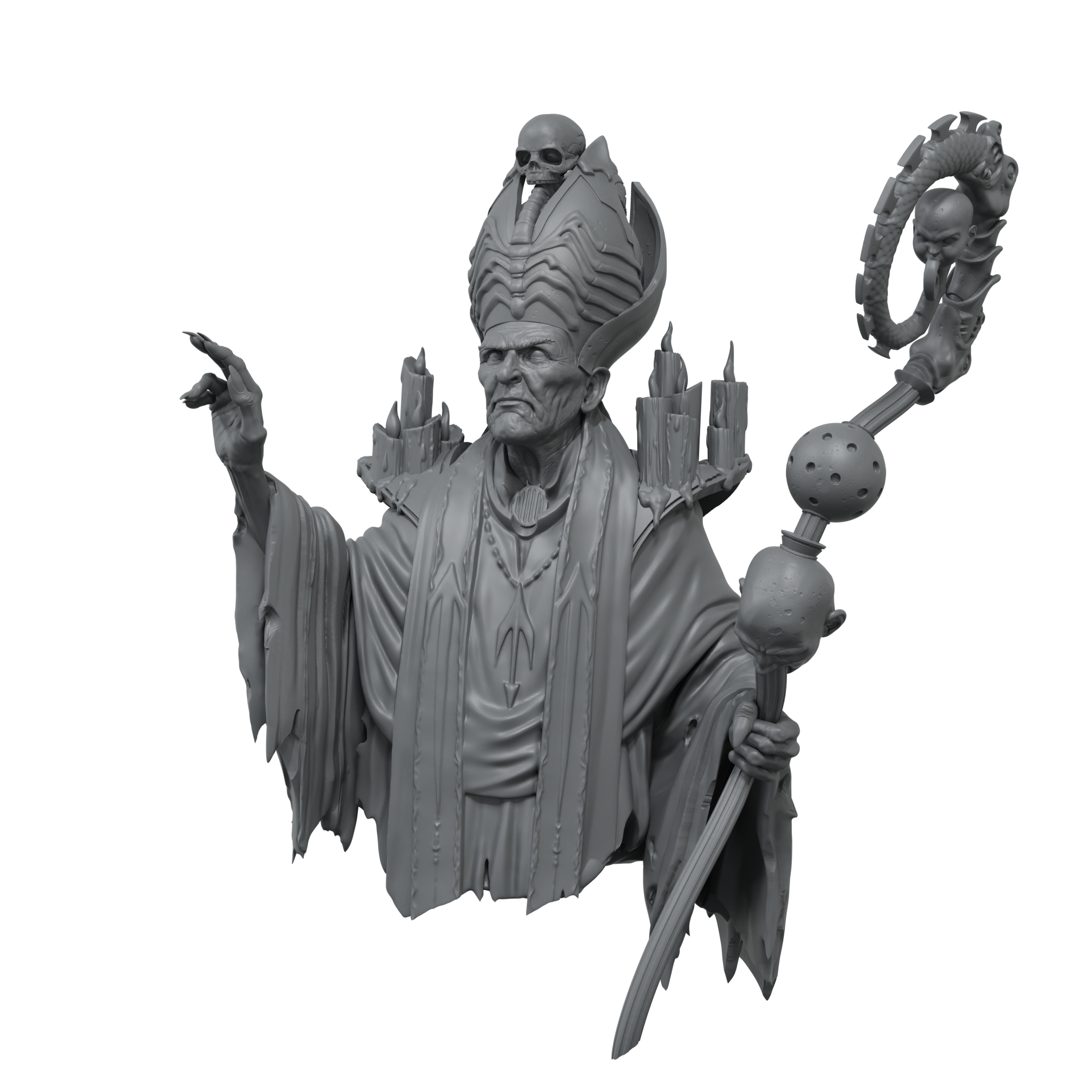 scale75-aeternum-dark-pope-figurine-fantasy-non-peinte image 2