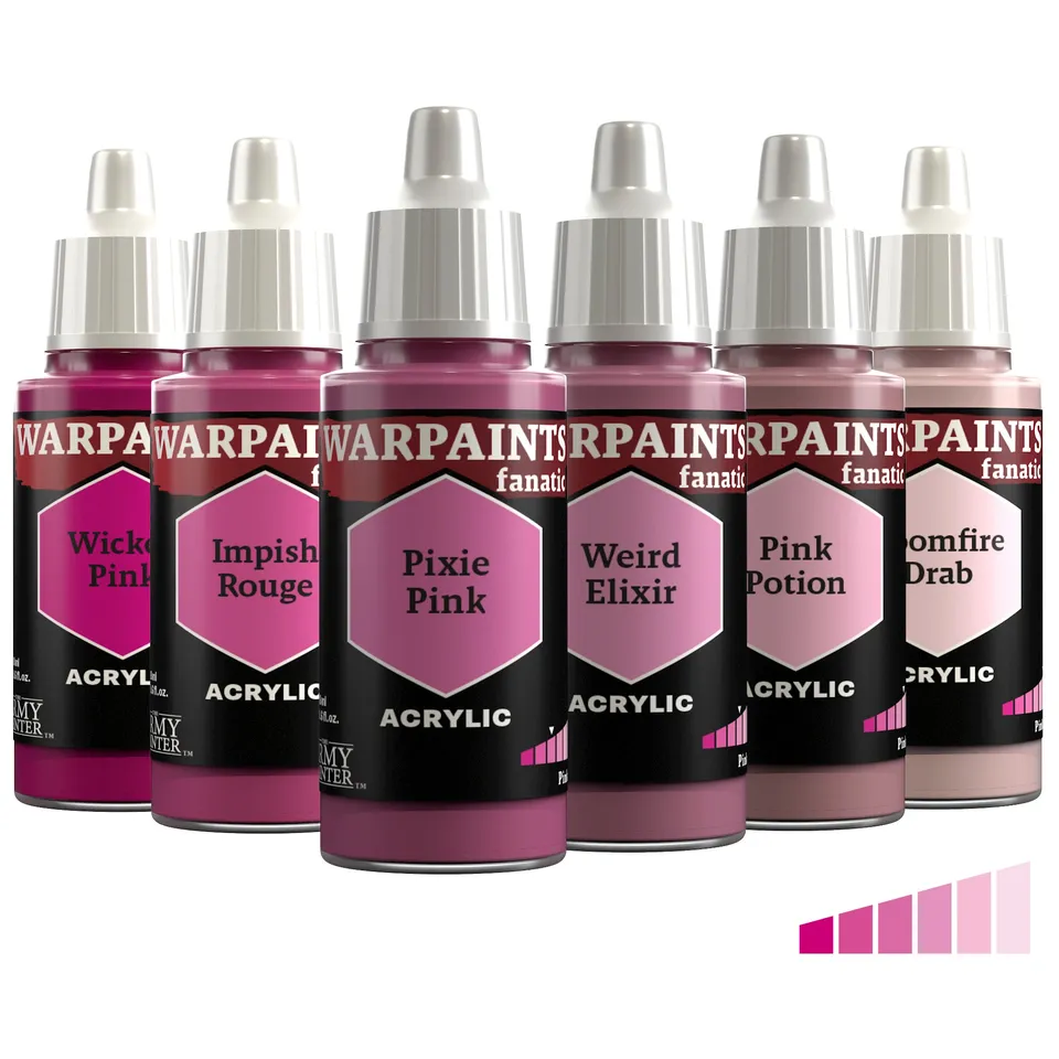 the-army-painter-warpaints-fanatic-triad-pinks-set-6-x-18-ml image 1