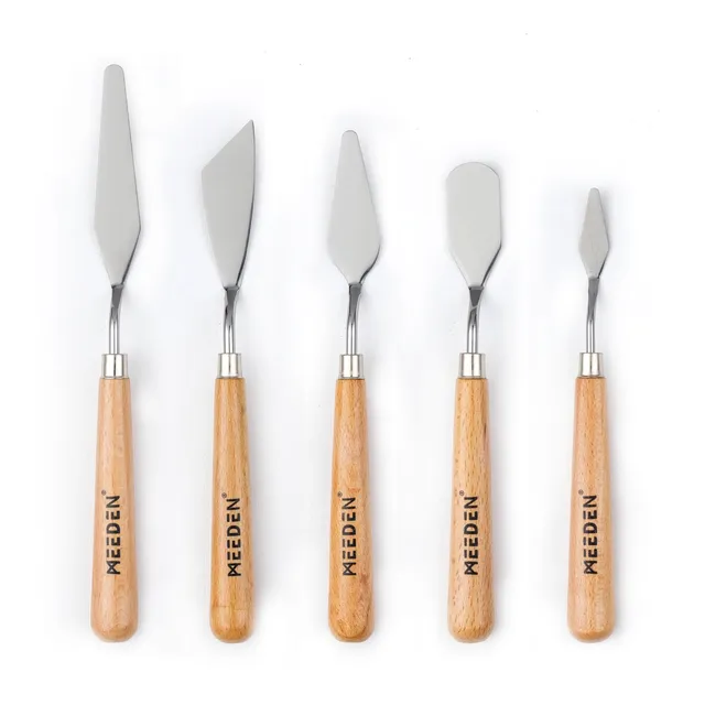 meeden-palette-knives-set-5-couteaux-peindre-inox-h-tre image 1