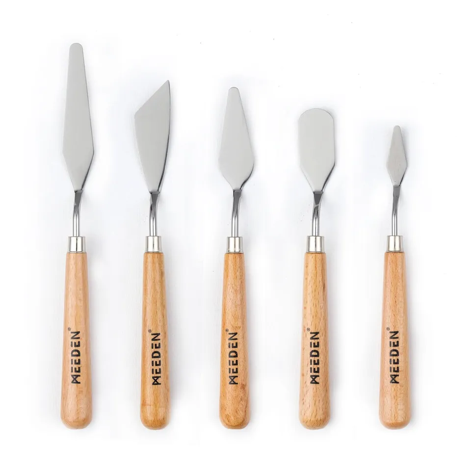 meeden-palette-knives-set-5-couteaux-peindre-inox-h-tre image 1
