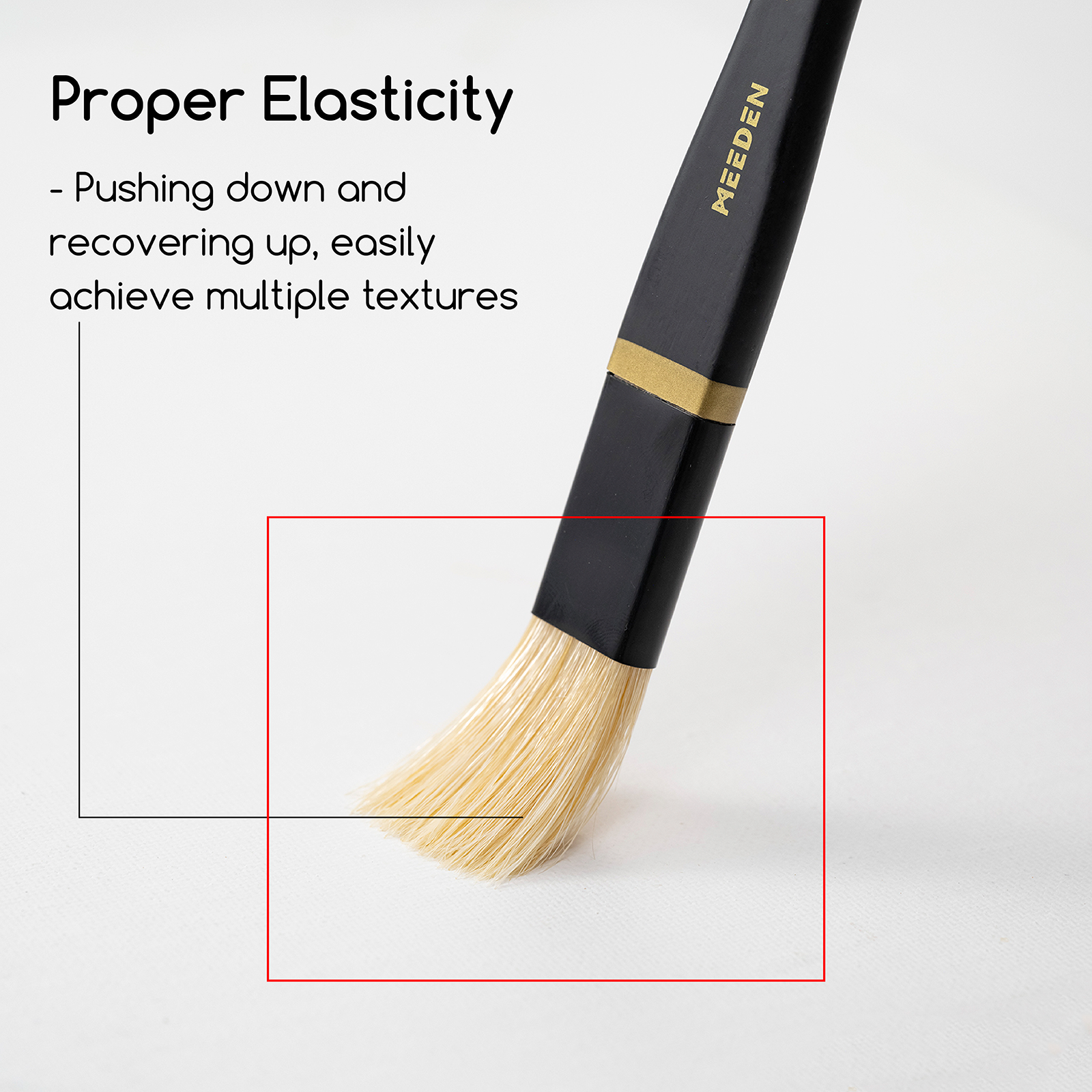 meeden-brushes-lot-10-pinceaux-huile-soie-de-porc image 3