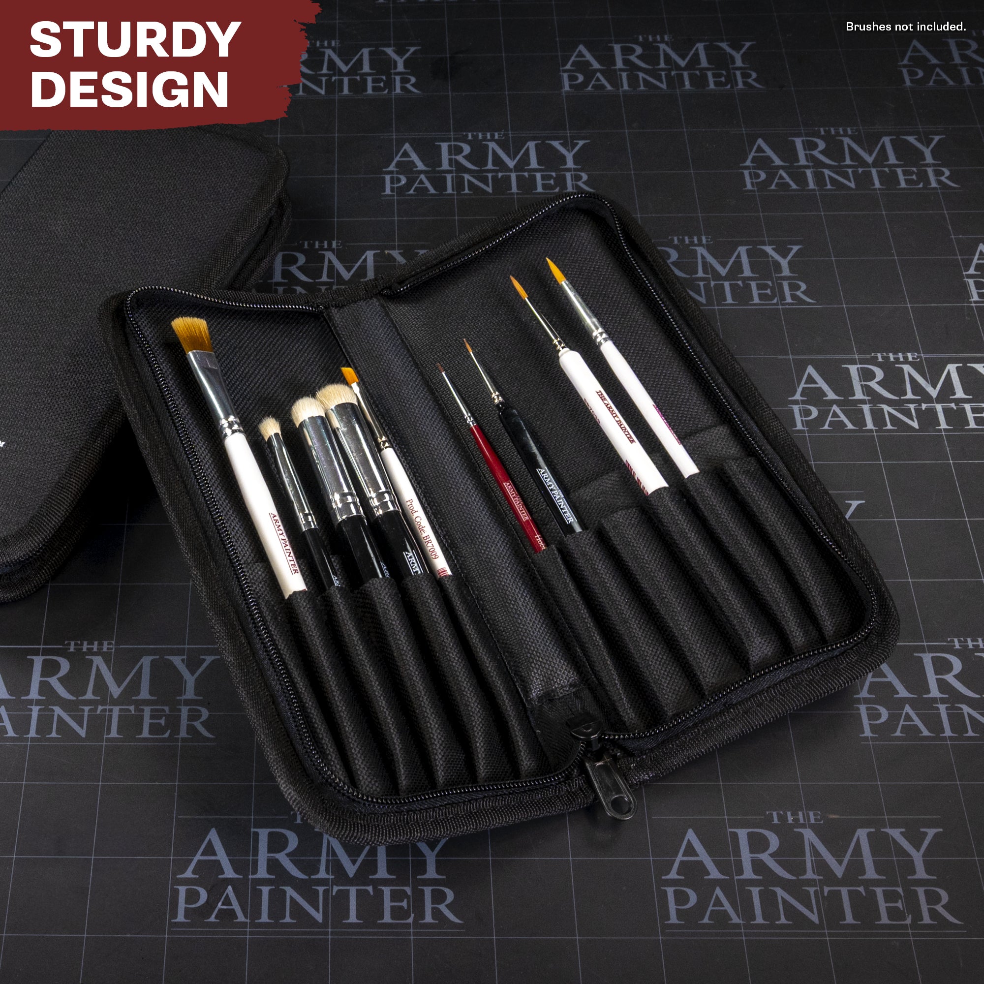 the-army-painter-brush-holder-tui-12-pinceaux-noir-zipp image 3