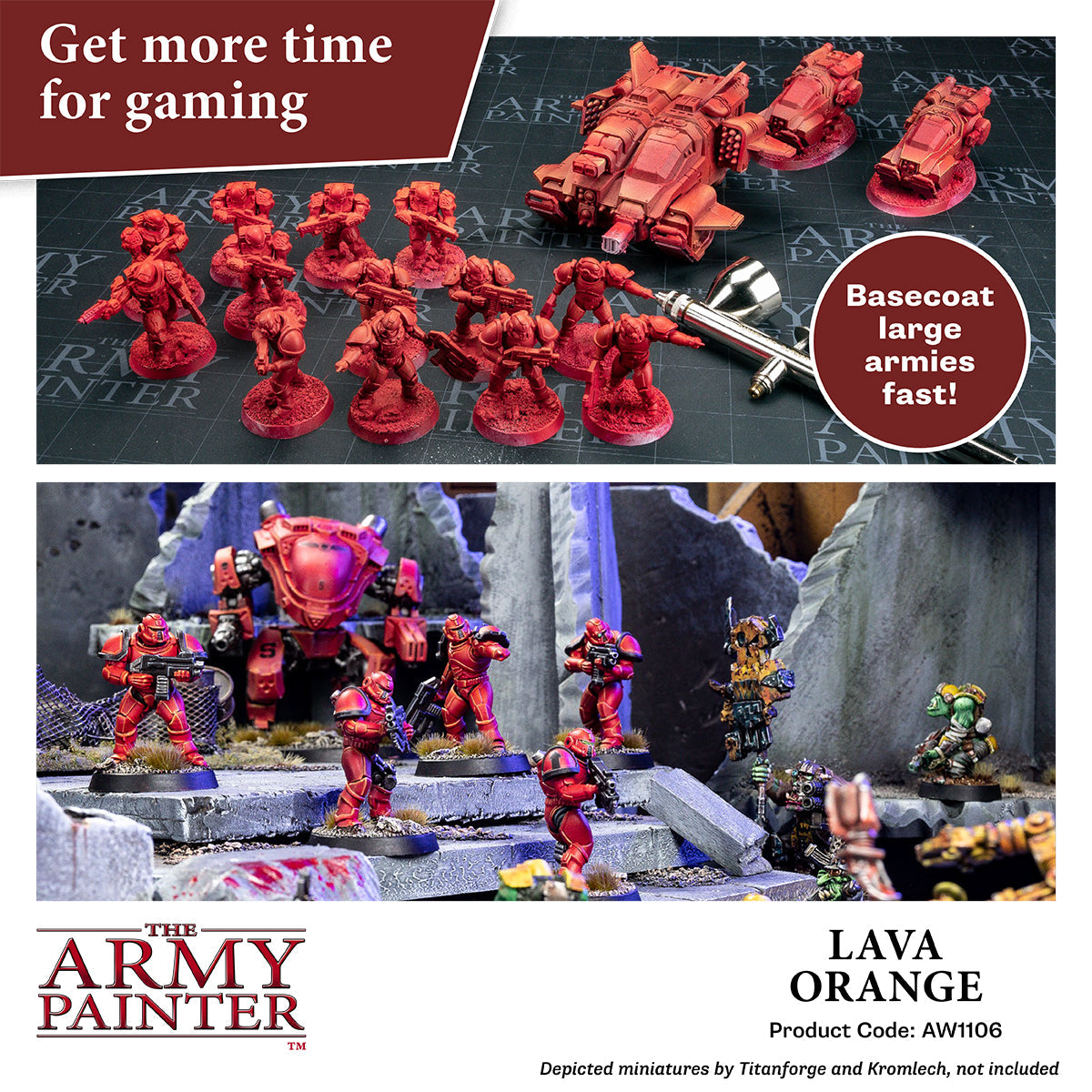 the-army-painter-warpaints-air-lava-orange-peinture-orange image 7