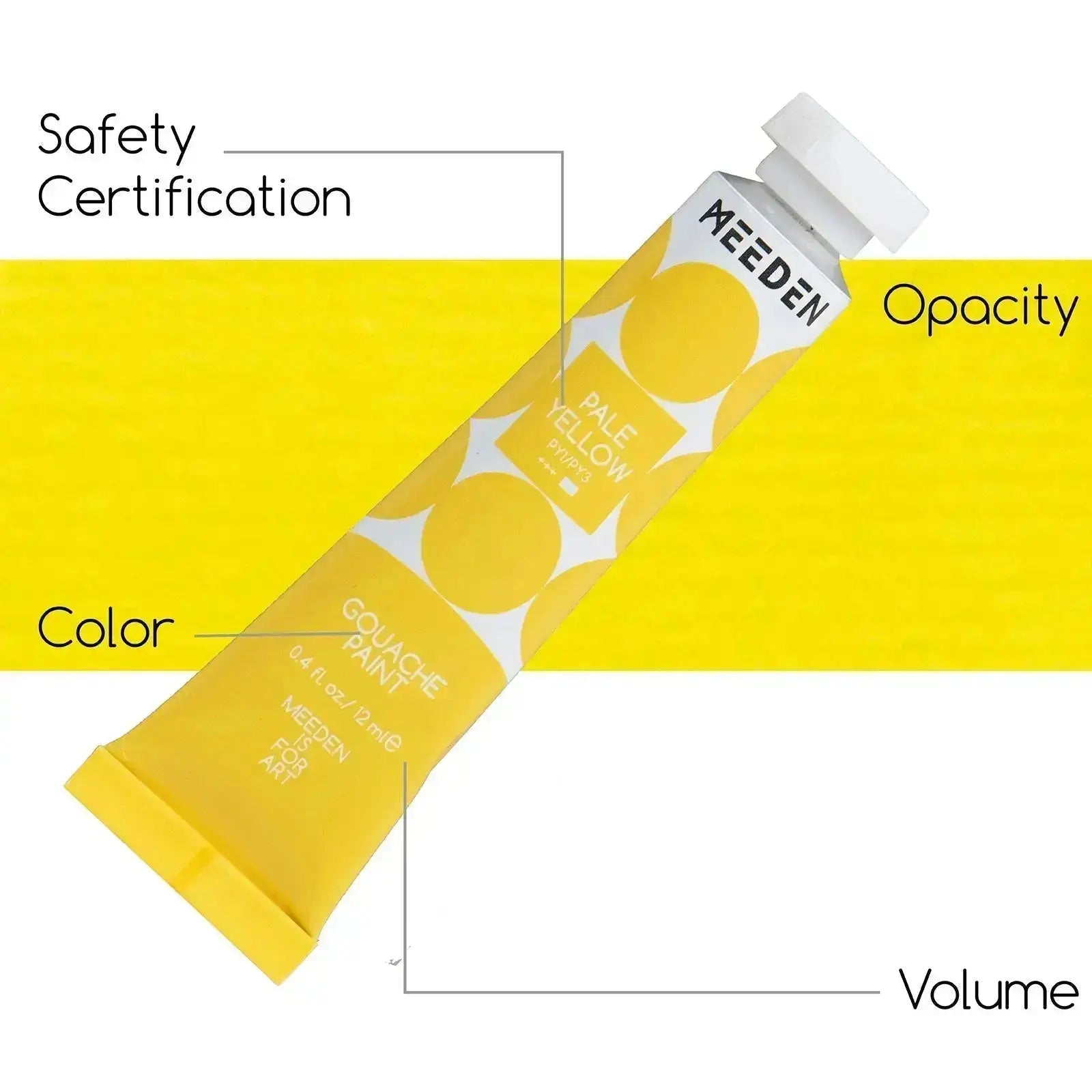 meeden-gouache-24-tubes-12-ml-peinture-opaque image 4