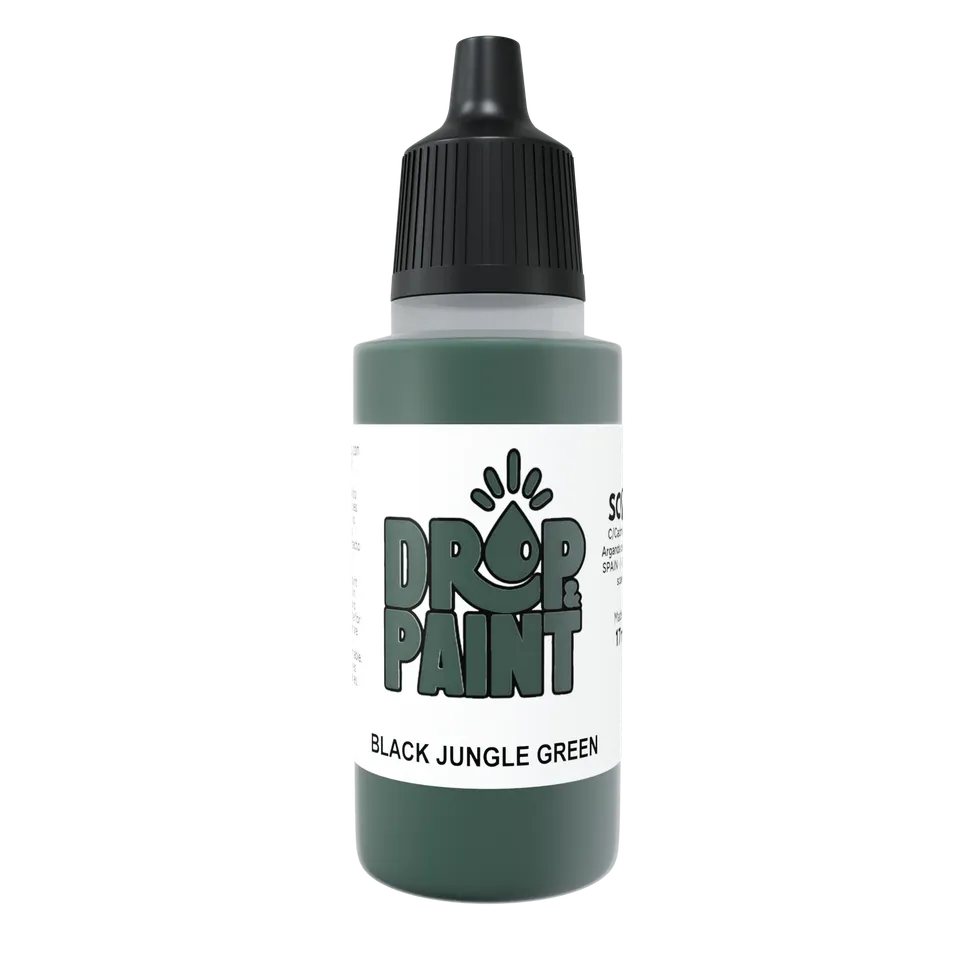 scale75-scalecolor-black-jungle-green-peinture-vert-jungle-mat-17ml image 1