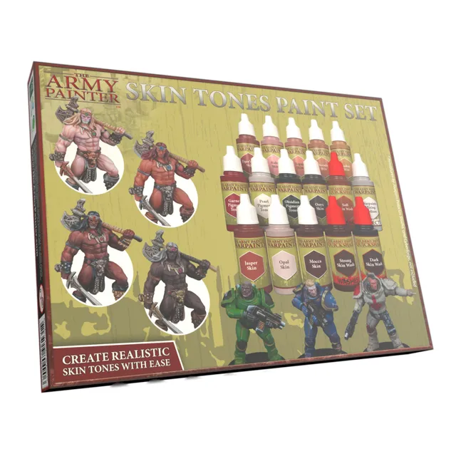 the-army-painter-warpaints-skin-tones-paint-set-peinture-peau-16-pcs image 1