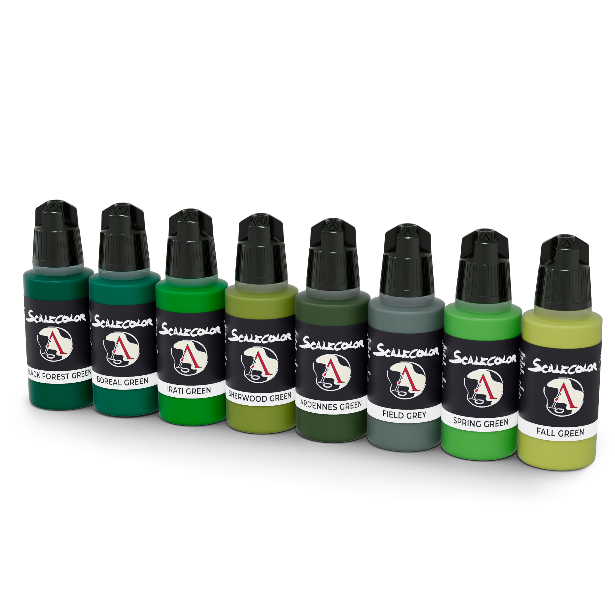 scale75-specials-colors-of-nature-green-set-peinture-miniature-vert image 2