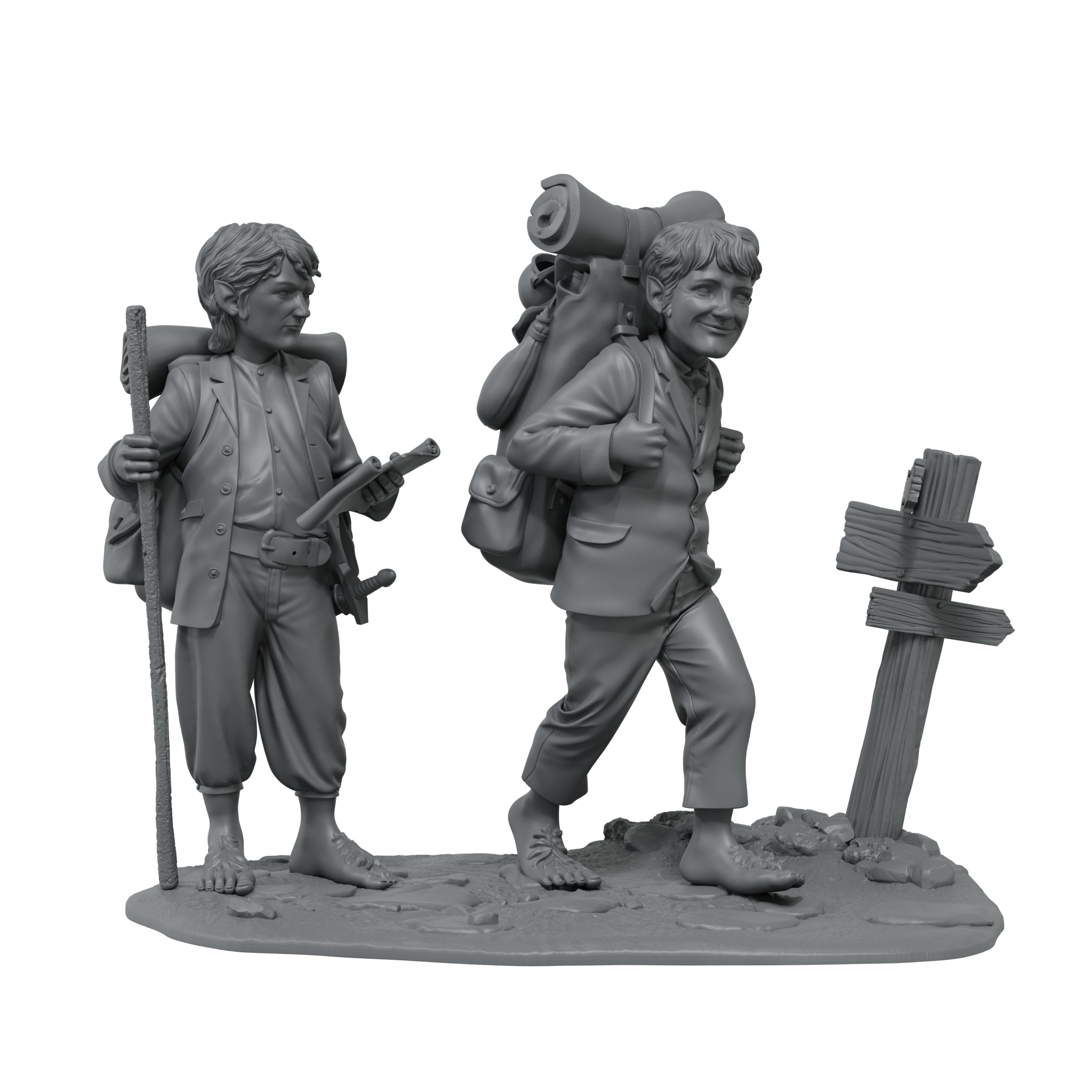 scale75-scaleworld-fantasy-the-adventure-begins-figurine image 3
