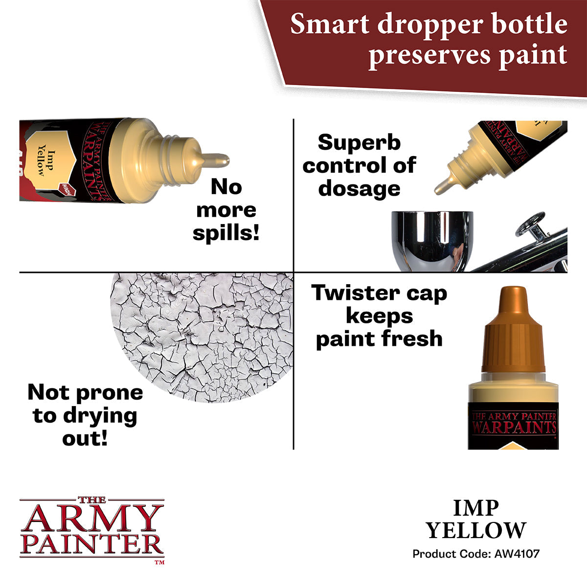 the-army-painter-warpaints-air-peinture-imp-yellow-a-rographe image 5