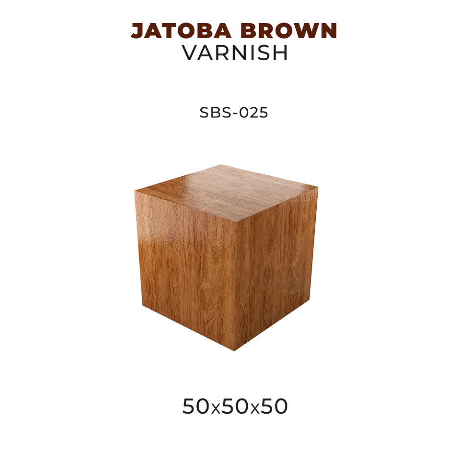 scale75-accessories-jatoba-brown-socle-bois-50x50x50-vernis image 1