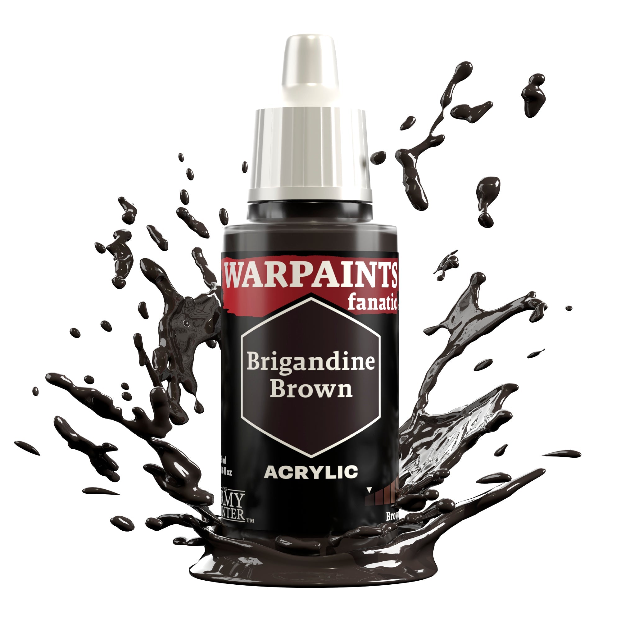the-army-painter-warpaints-fanatic-brigandine-brown-peinture-18-ml-brun image 2
