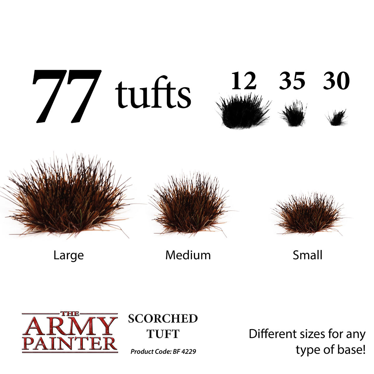 army-painter-basing-scorched-tuft-touffes-d-cor-77-pi-ces image 2