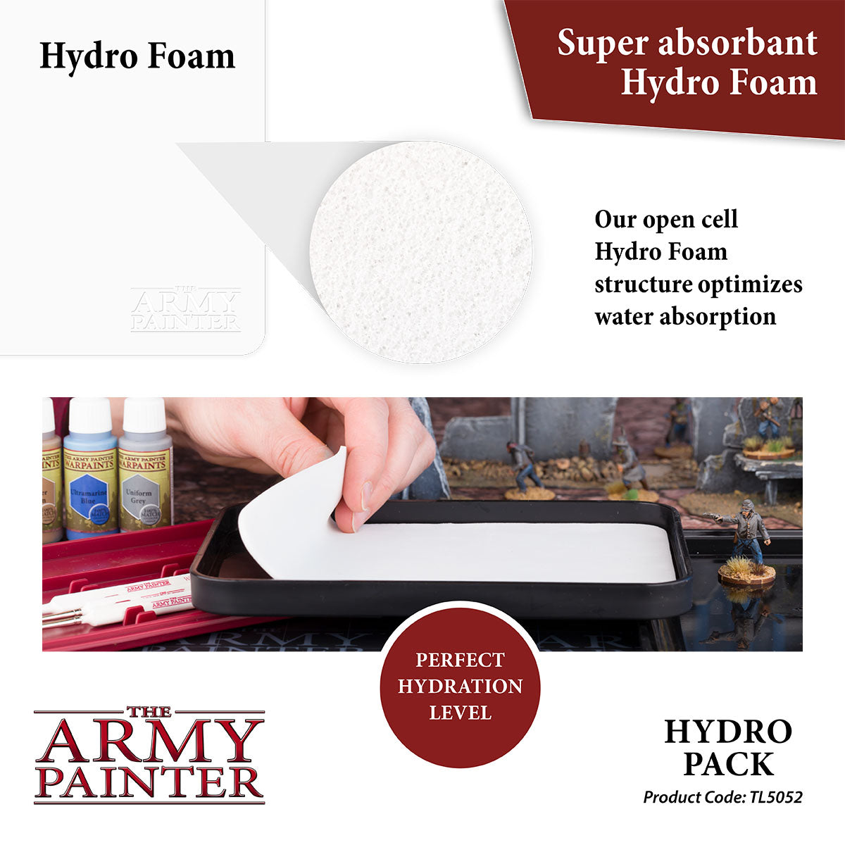 the-army-painter-tools-wet-palette-hydro-pack-recharge-50-feuilles image 4