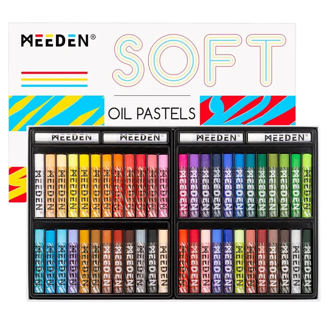 meeden-pastels-52-pastels-gras-48-couleurs-tendres image 1