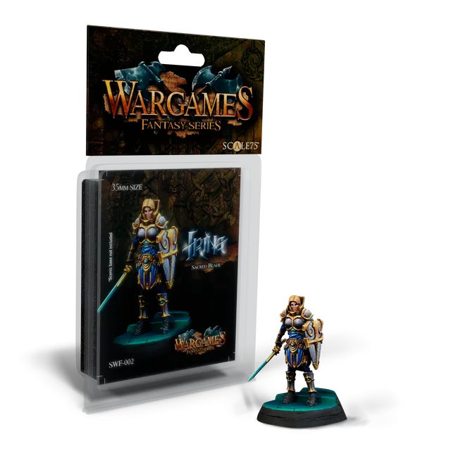 scale75-wargames-fantasy-irina-sacred-blade-figurine-35mm image 1