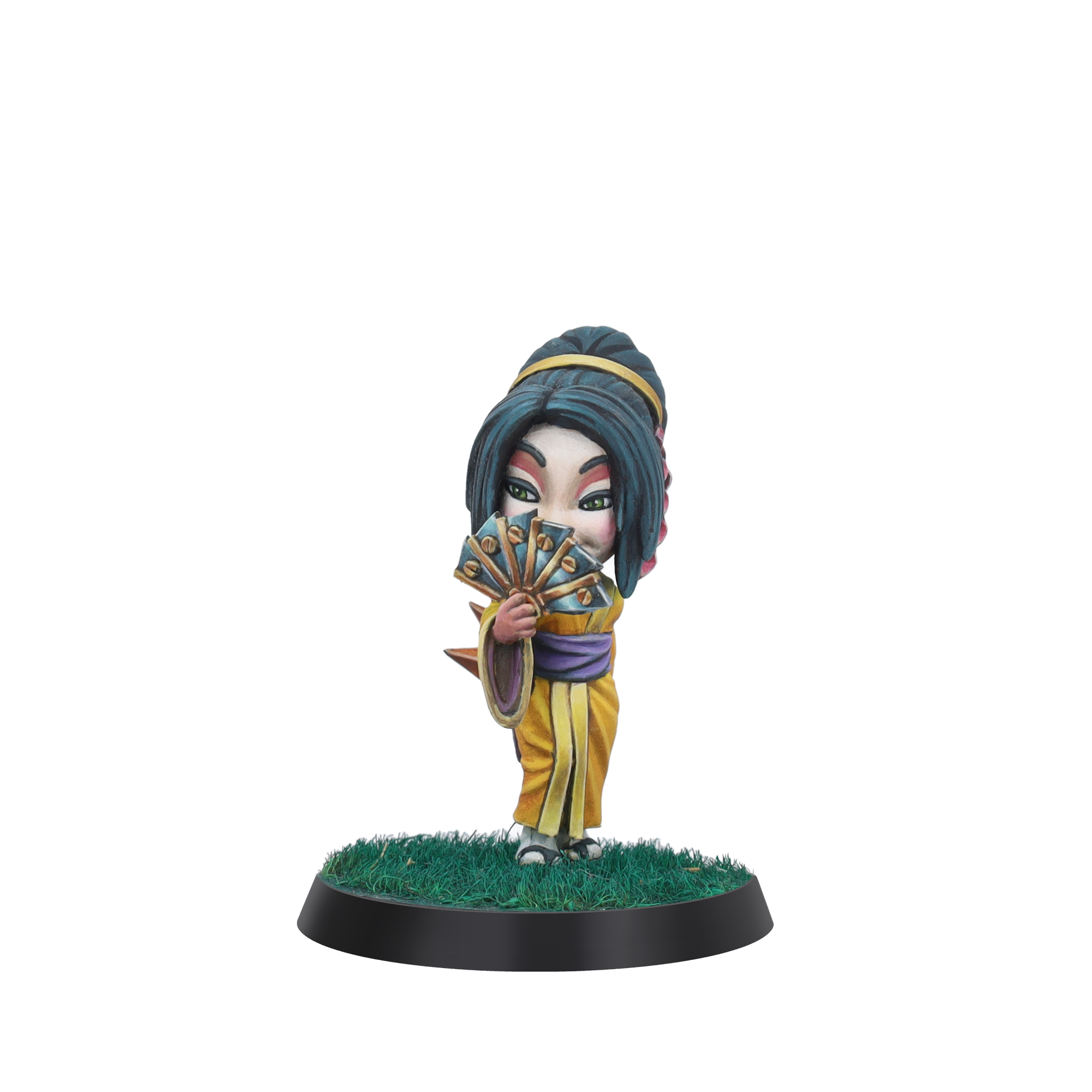 scale75-the-smog-riders-reiko-takeda-figurine-chibi-35mm-non-peinte image 4