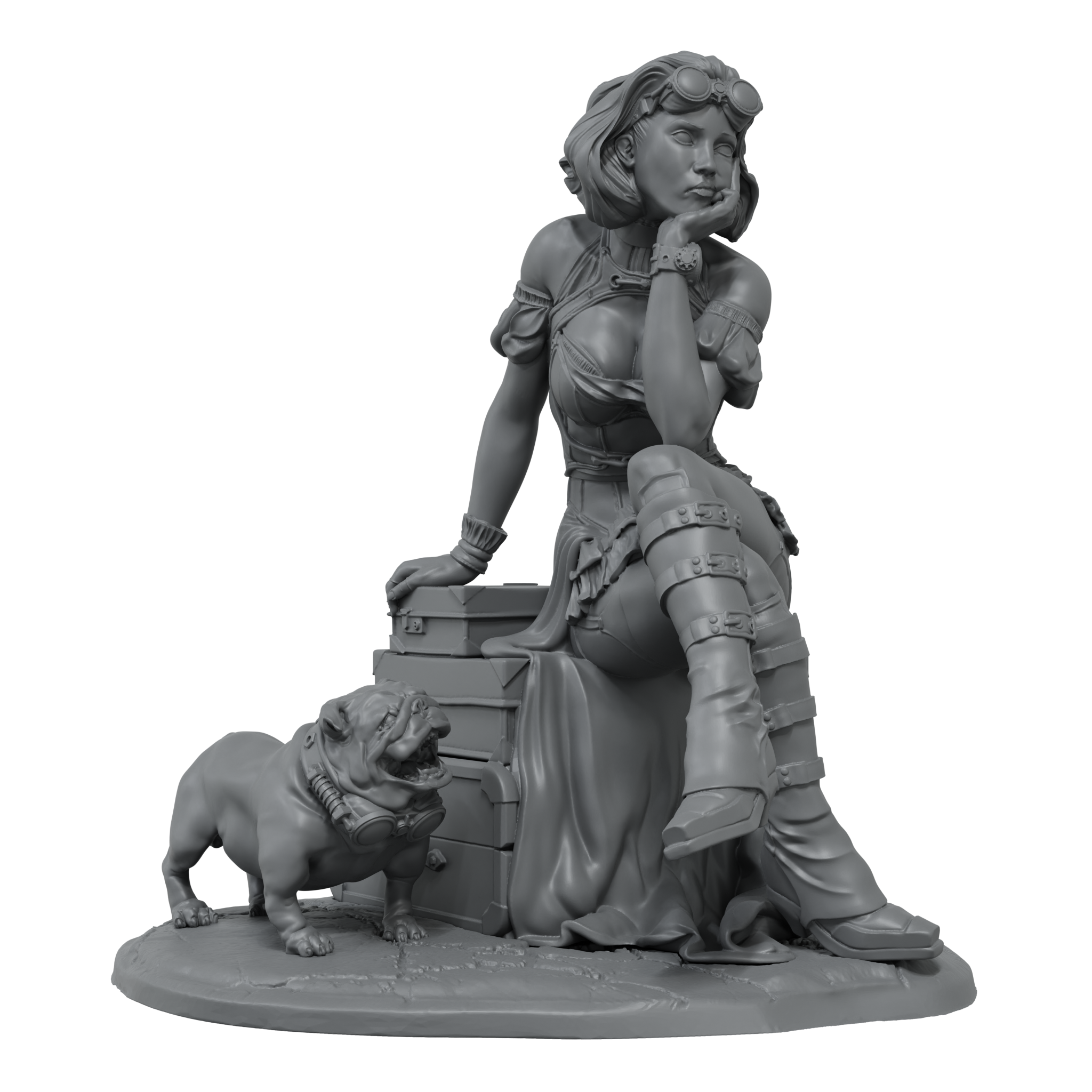 scale75-steam-wars-daisy-reed-figurine-75-mm-non-peinte image 3