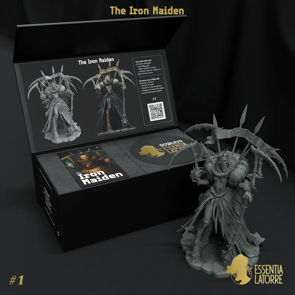 scale75-busts-to-scale-the-iron-maiden-buste-80mm-r-sine-24-pi-ces image 1