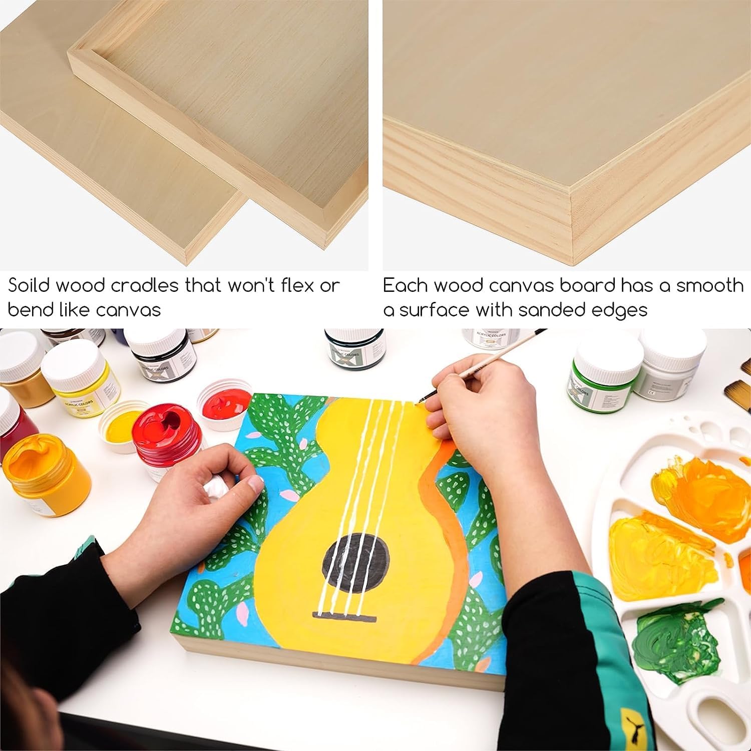 meeden-canvas-panneau-bois-bouleau-3-4-lot-multi-formats image 2