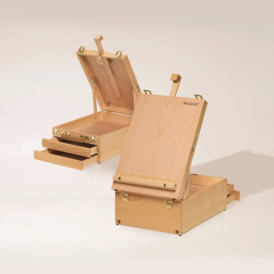 meeden-hbx-30-chevalet-de-table-coffret-bois image 1