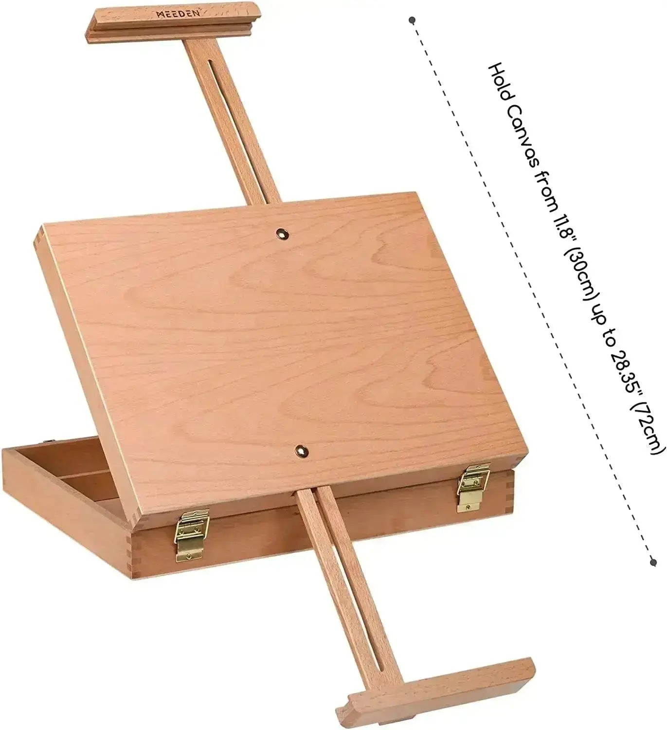 meeden-hbx-6-chevalet-de-table-bois-h-tre-valise image 7