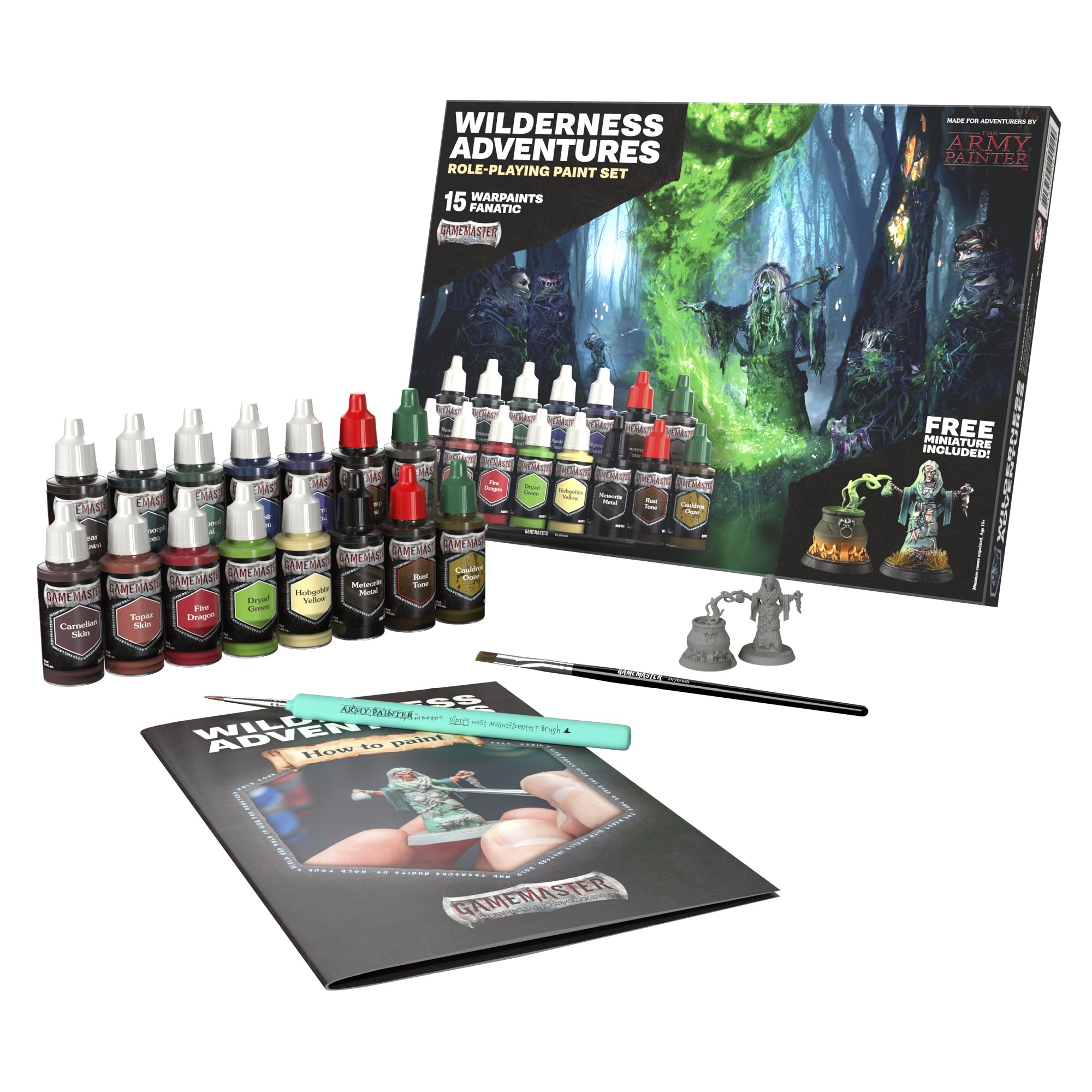 the-army-painter-gamemaster-coffret-wilderness-15-peintures-18-ml image 2