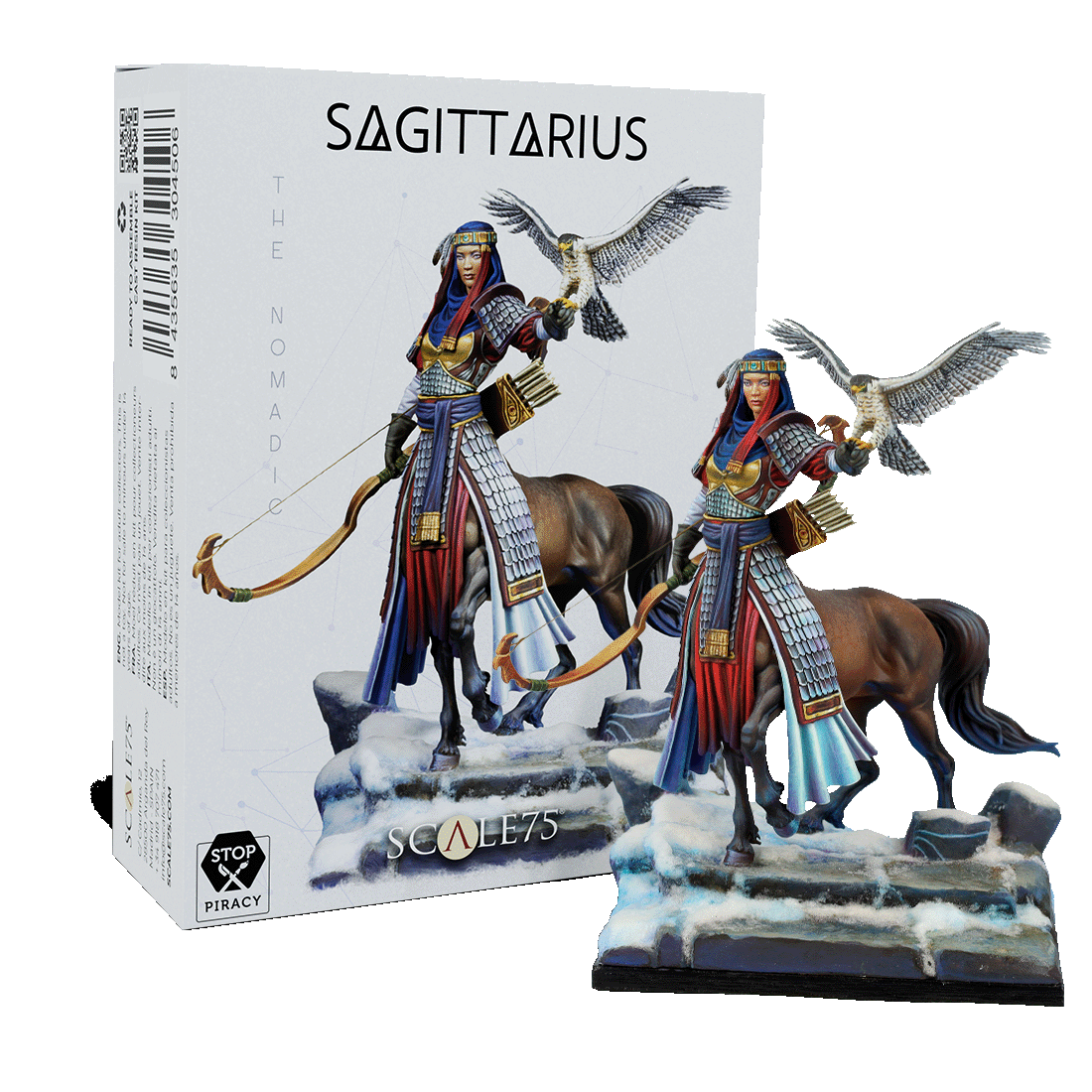 scale75-zodiac-sagitaurus-figurine-fantasy-non-peinte image 1