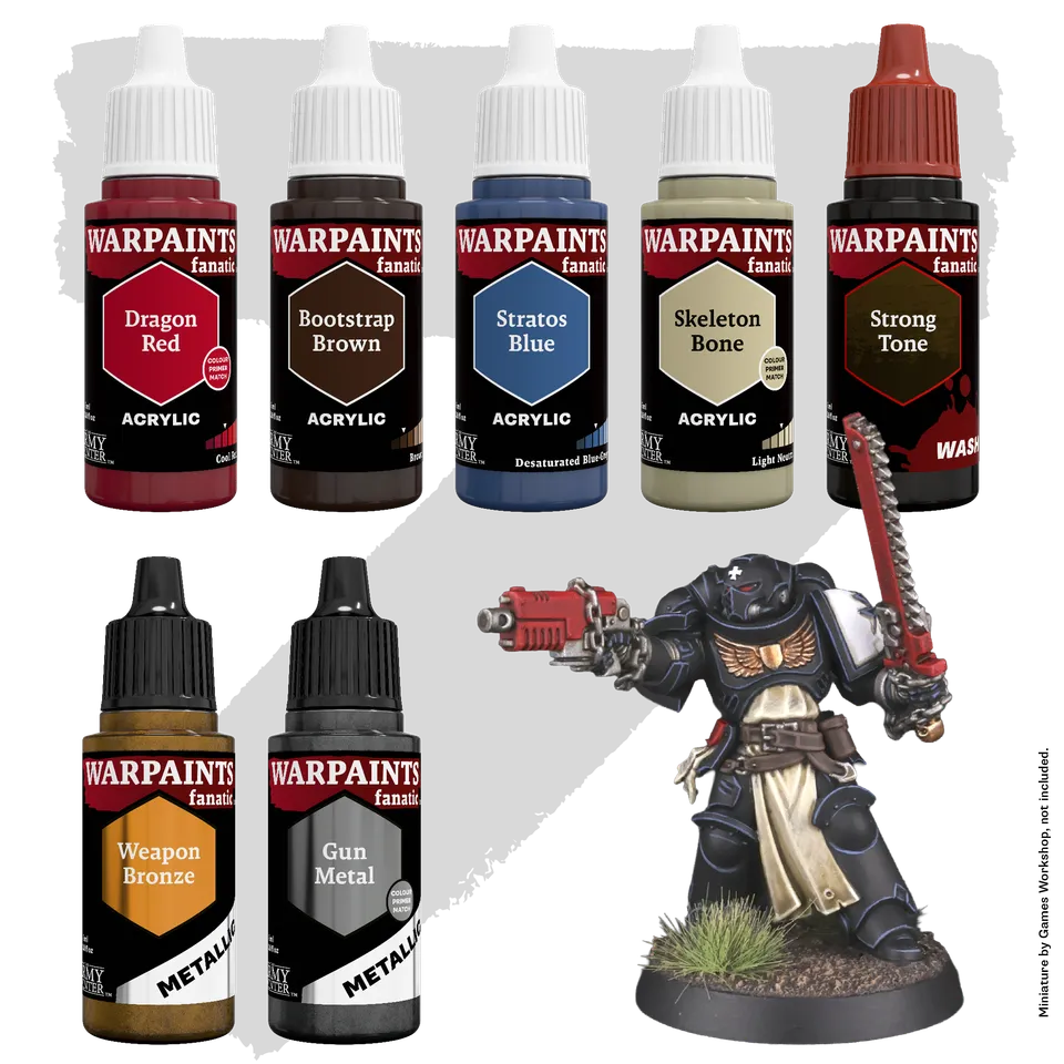 the-army-painter-combat-se7ens-black-relic-armour-set-7-peintures-noir image 1