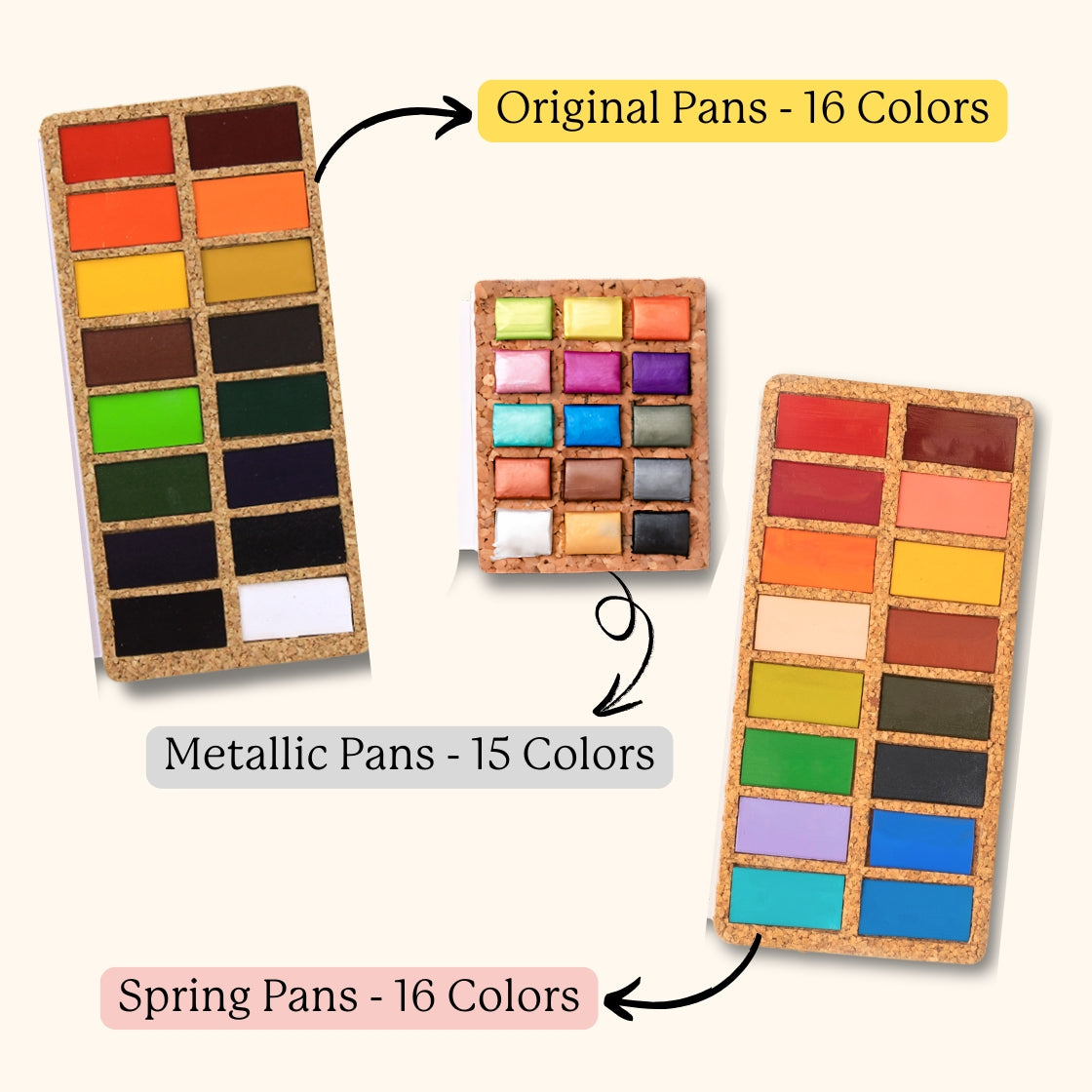 viviva-pans-bundle-all-pans-set-3-palettes-aquarelle-li-ge image 2
