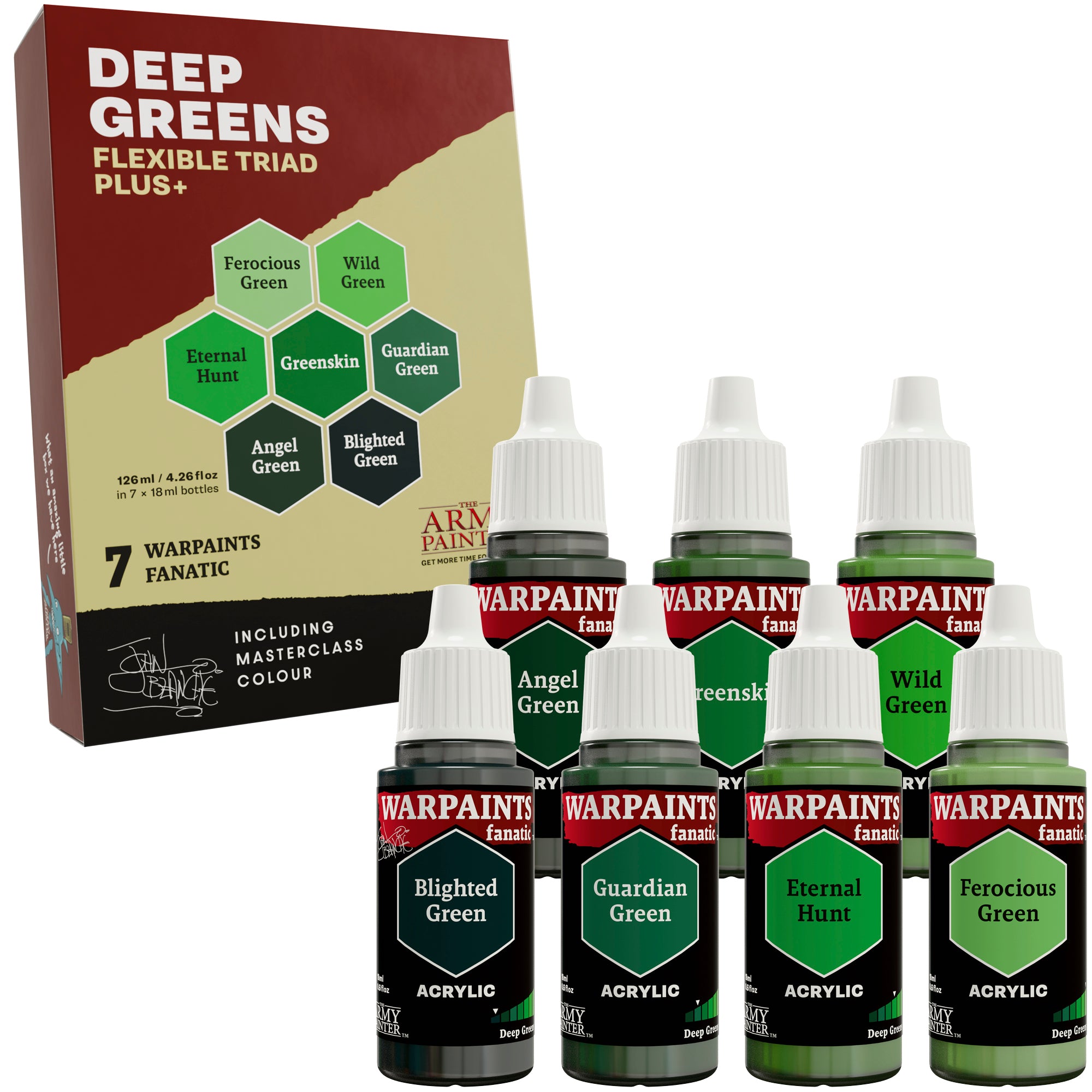 the-army-painter-warpaints-fanatic-triad-plus-deep-greens-peinture-7-verts image 2