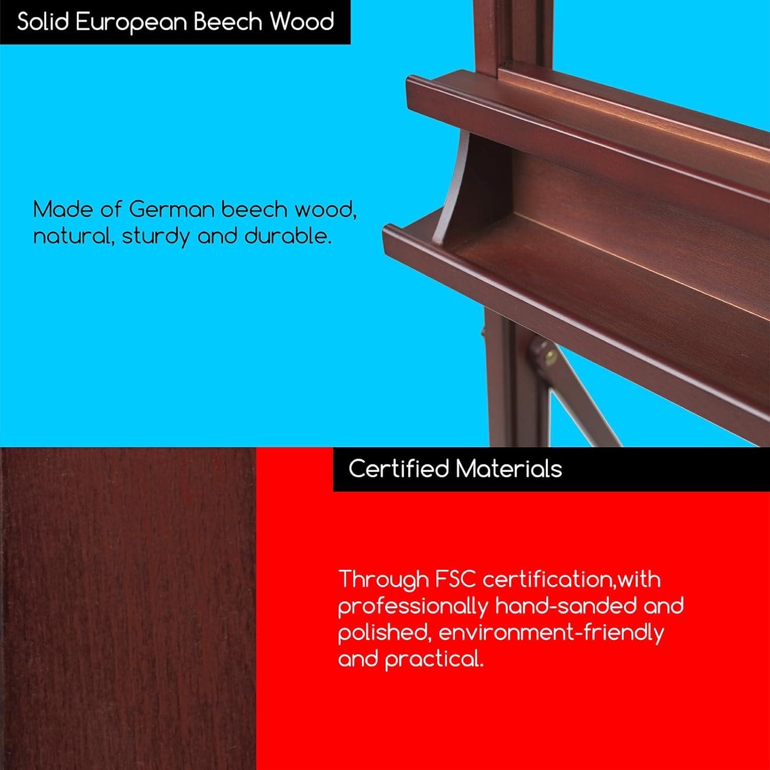 meeden-floor-easels-chevalet-h-h-tre-noyer-w02 image 4