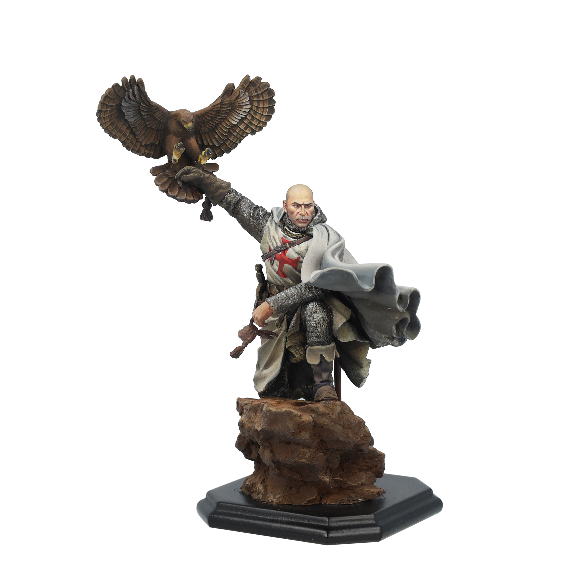scale75-middle-ages-medieval-hunter-figurine-m-tal-75mm image 5