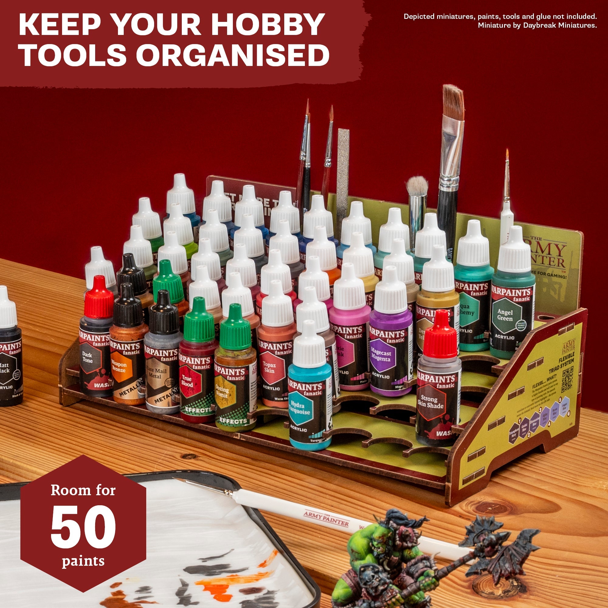 the-army-painter-paint-station-50-station-peinture-mdf-50-flacons image 3