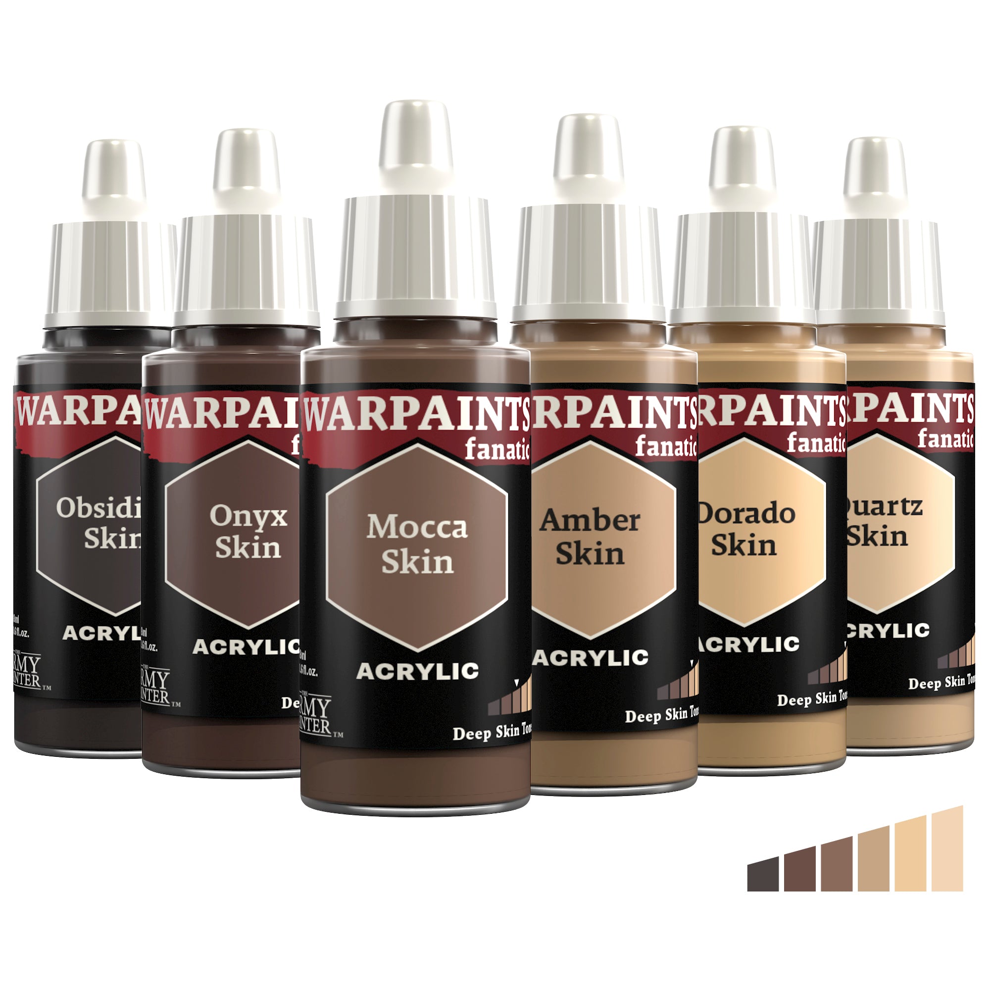 the-army-painter-warpaints-fanatic-triad-deep-skin-tones-6x18ml image 1