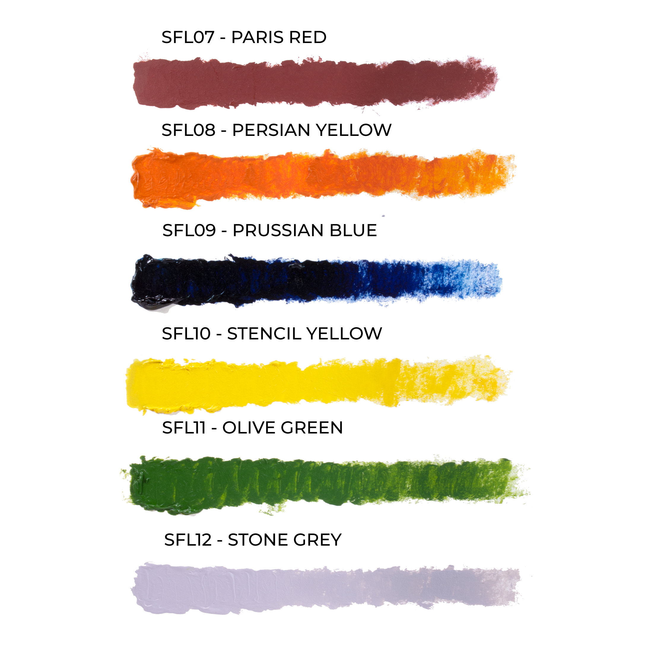 scale75-floww-oils-core-set-peinture-l-huile-mate-maquette image 2