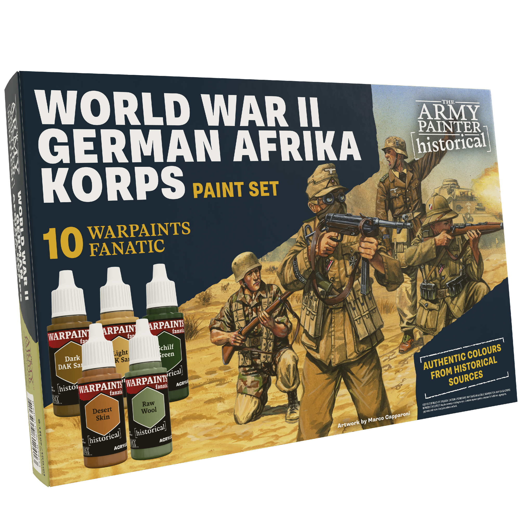 the-army-painter-historical-afrika-korps-set-10-peintures-wwii image 1