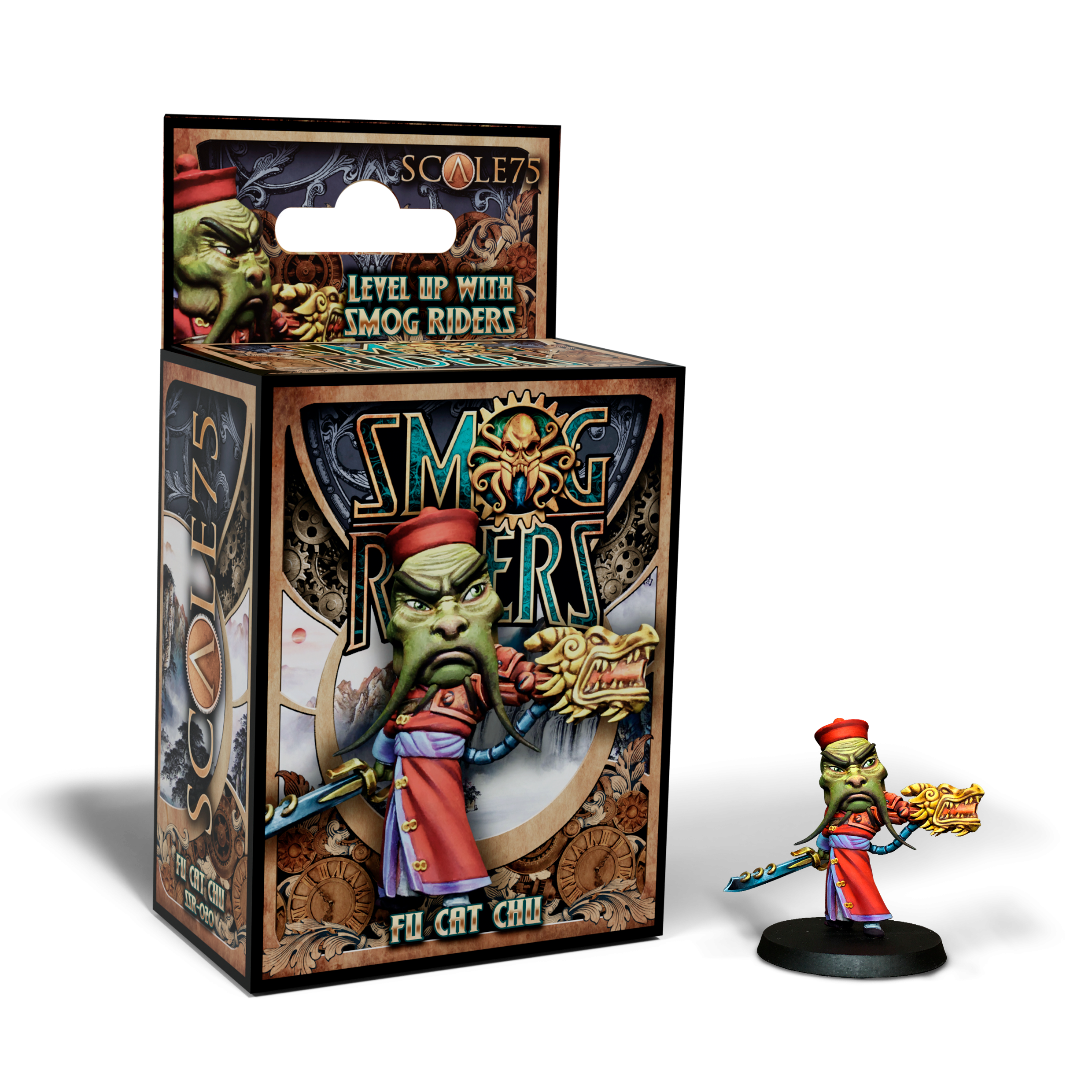 scale75-the-smog-riders-fu-cat-chu-figurine-r-sine-35mm-chibi image 1