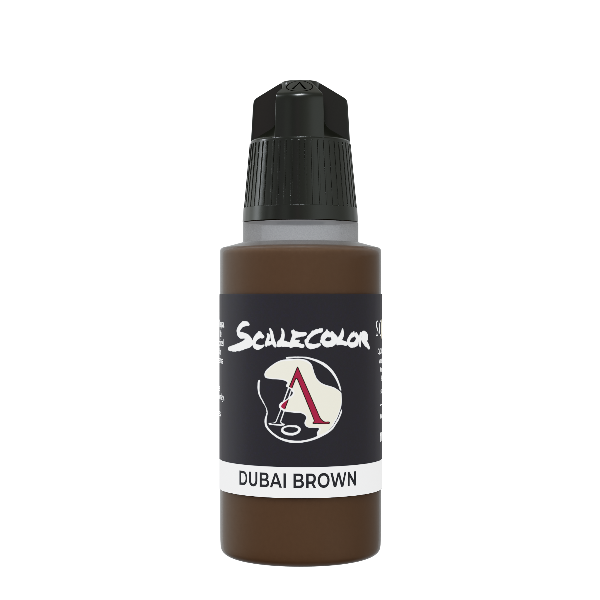 scale75-scalecolor-dubai-brown-peinture-acrylique-17-ml-marron-mat image 1