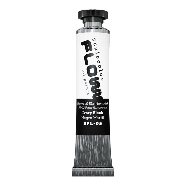 scale75-scalecolor-ivory-black-peinture-l-huile-20ml-mate image 1