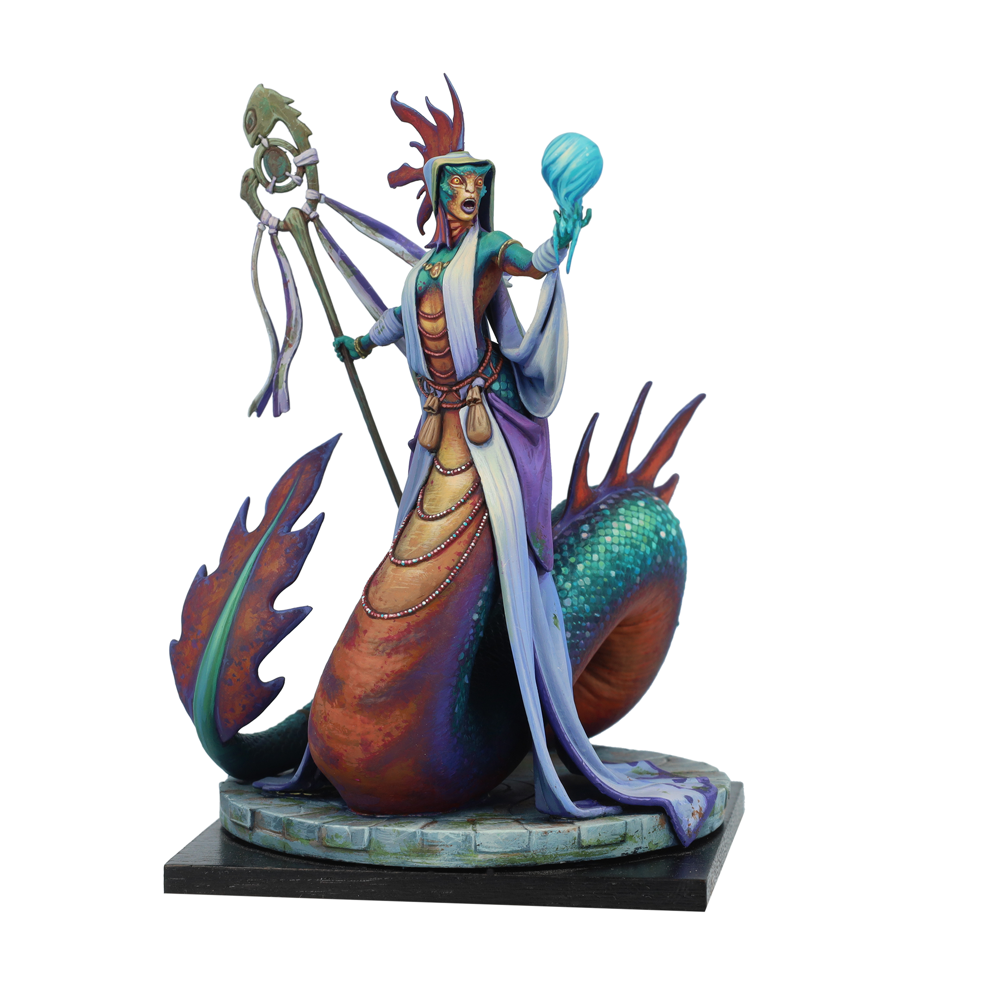 scale75-zodiac-pisces-figurine-r-sine-fantasy-poissons-non-peinte image 3