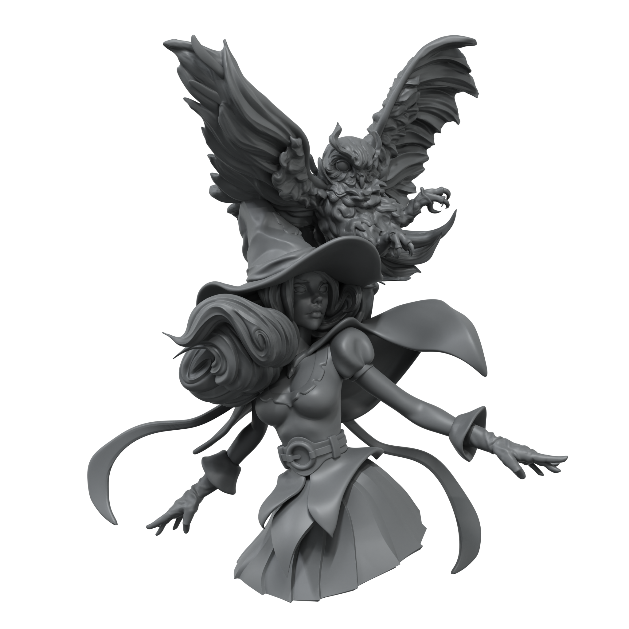 scale75-busts-to-scale-witch-tales-buste-r-sine-1-10-non-peint image 2