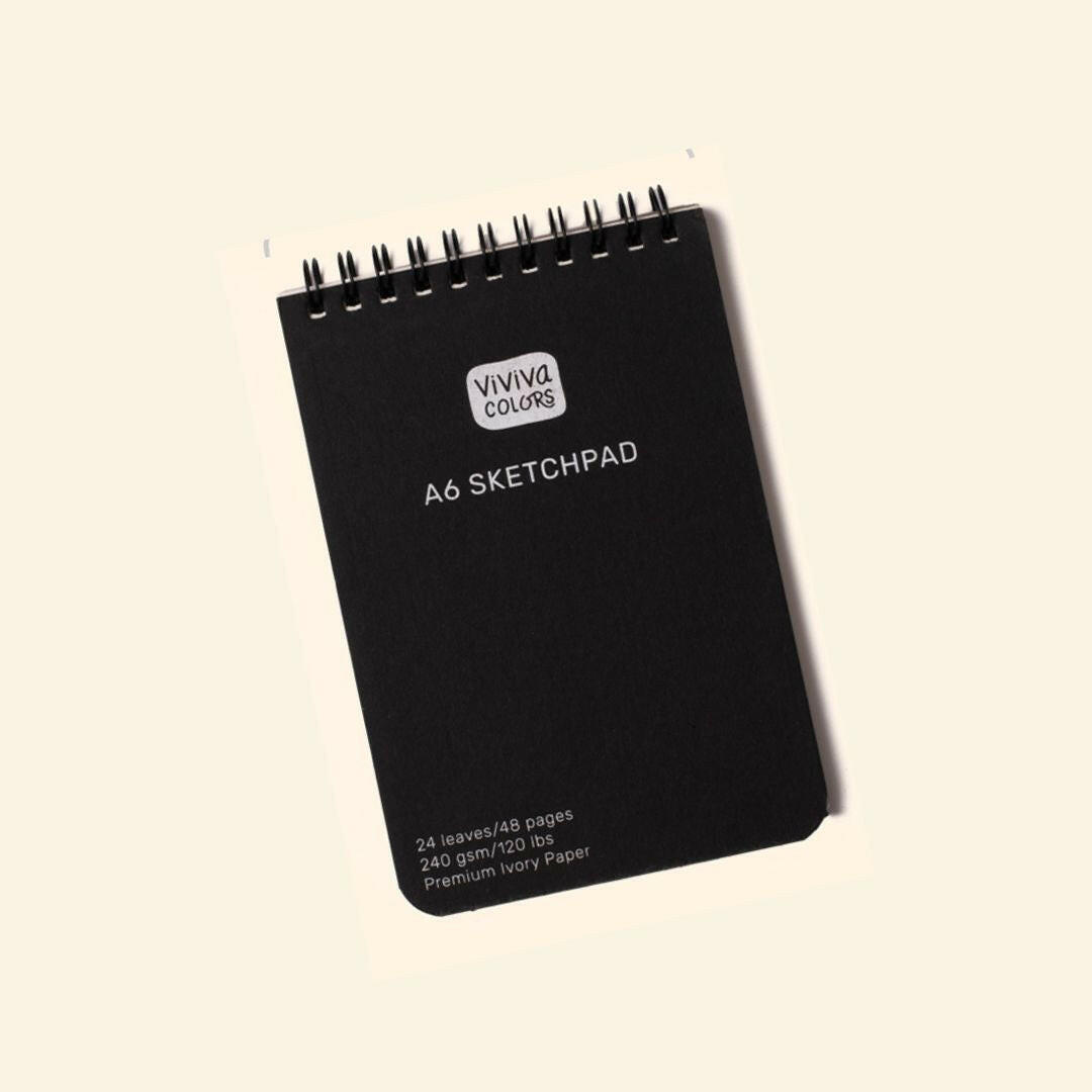 viviva-refill-sketchpad-a6-recharge-carnet-aquarelle image 1