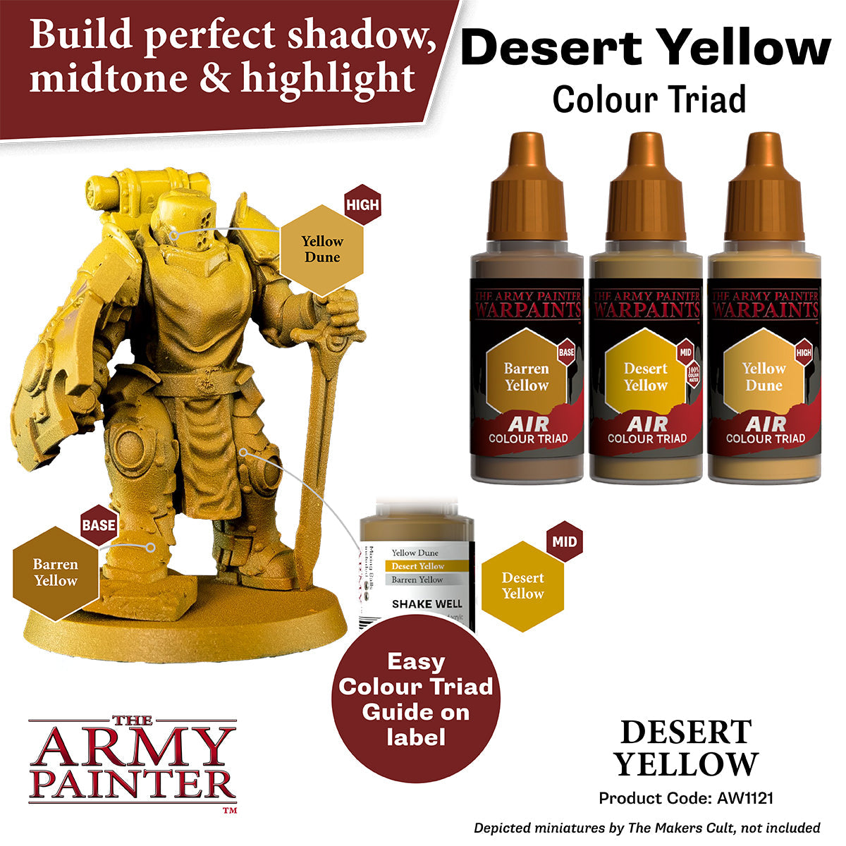 the-army-painter-warpaints-air-desert-yellow-peinture-a-rographe-18-ml image 3
