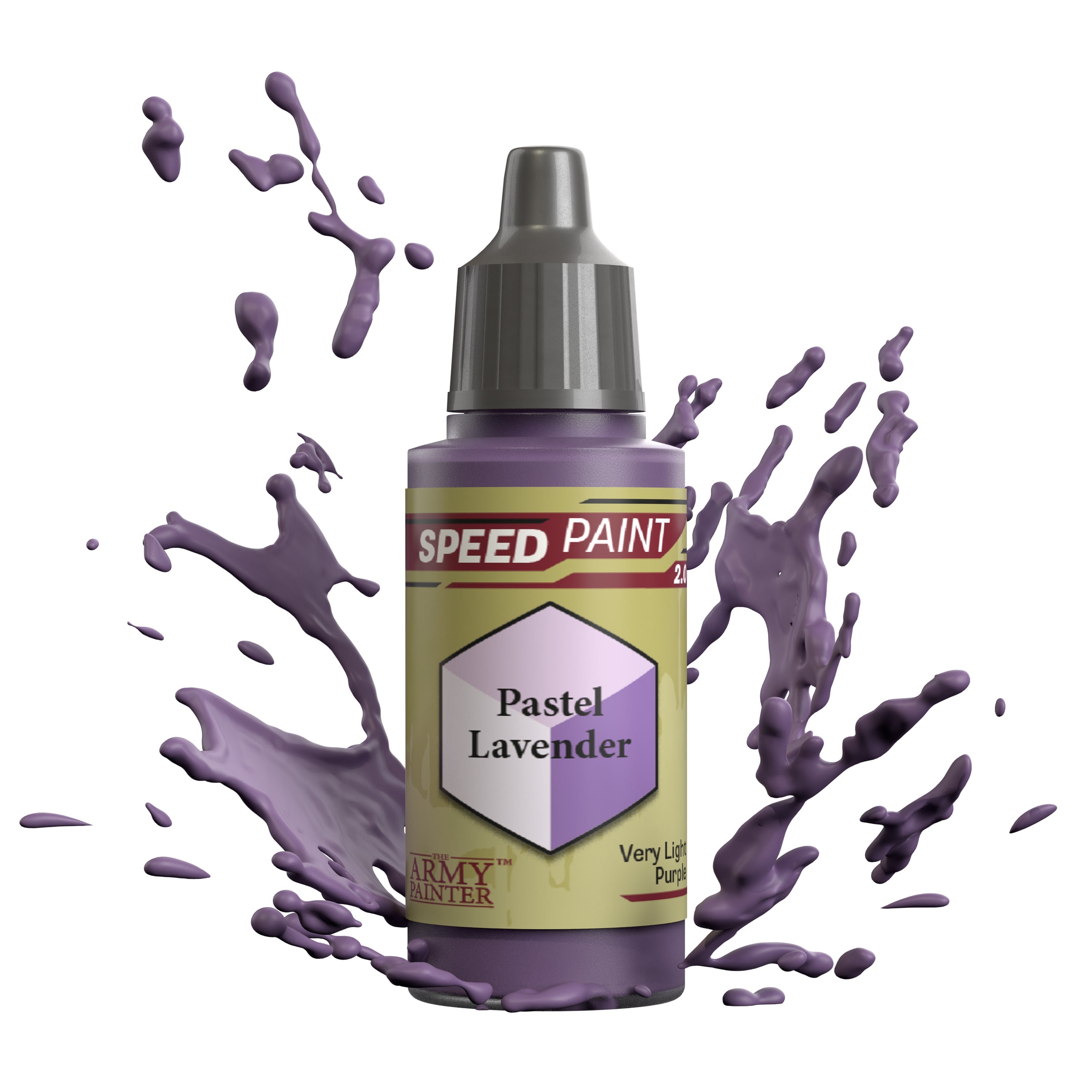 the-army-painter-speedpaint-pastel-lavender-peinture-violet-clair-18ml image 1