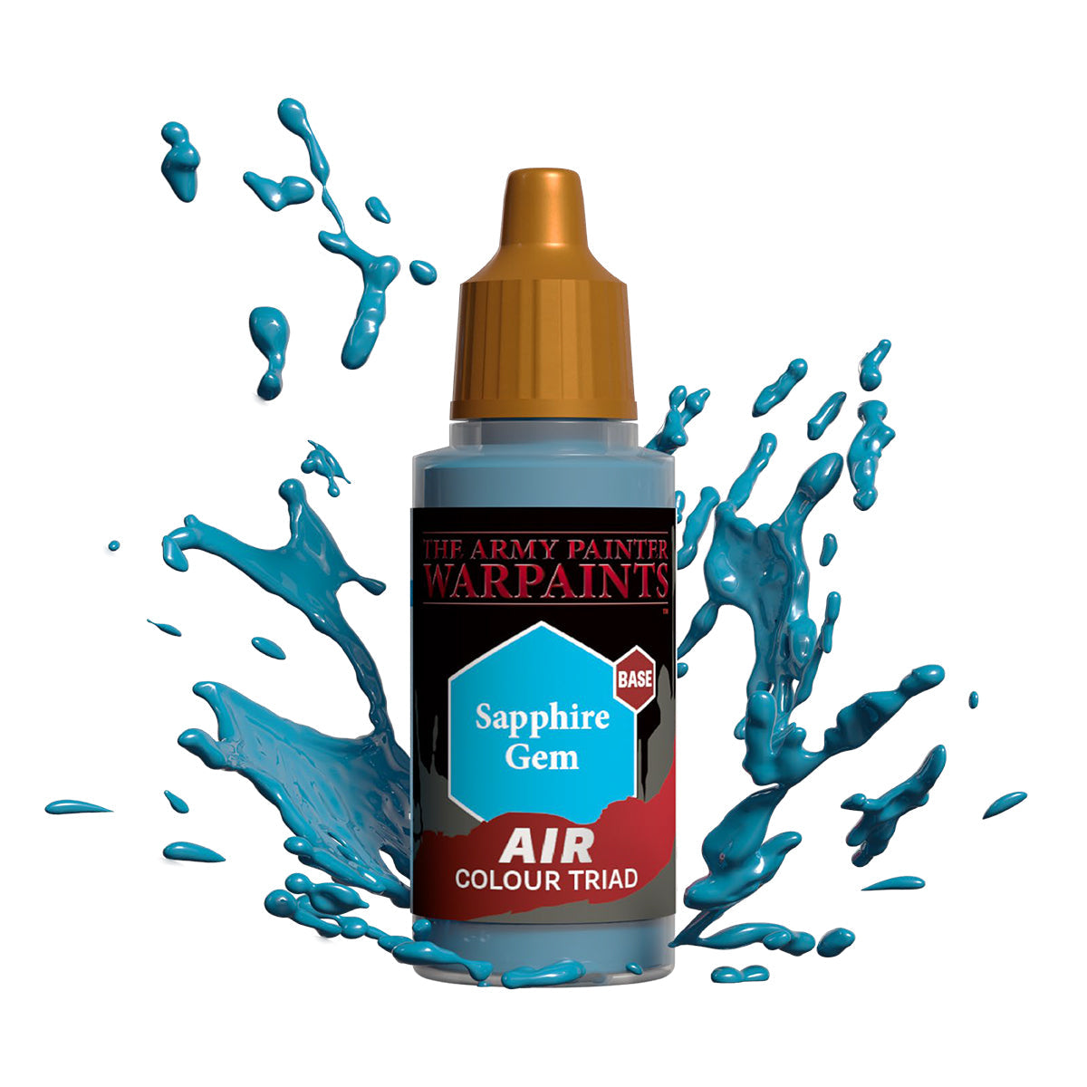 the-army-painter-warpaints-air-sapphire-gem-peinture-a-rographe-bleu image 1