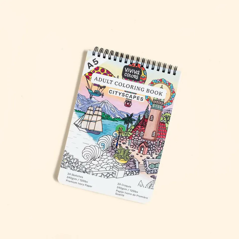 viviva-cityscapes-livre-coloriage-aquarelle-adulte-ville image 1