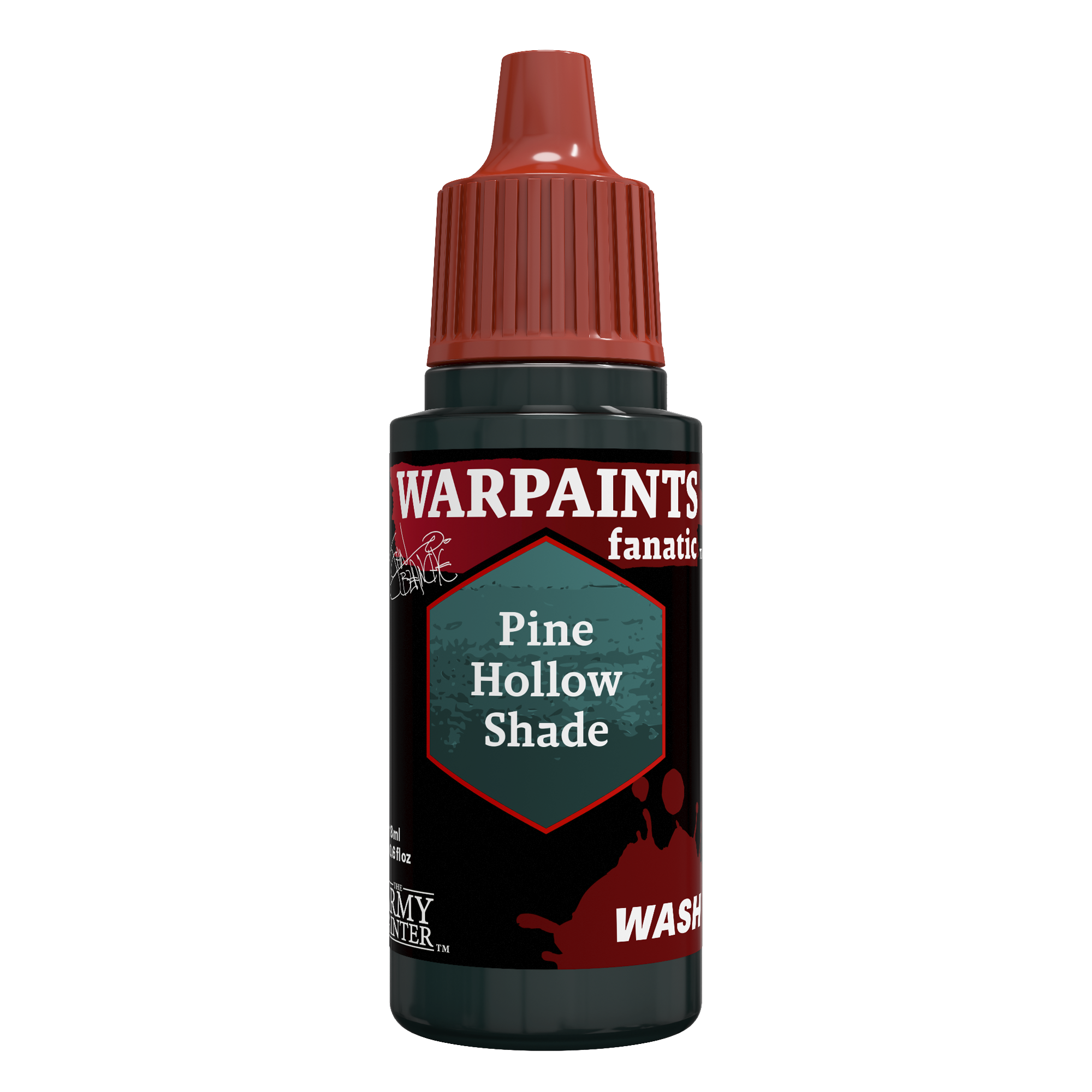 army-painter-masterclass-pine-hollow-shade-peinture-lavis-vert-18ml image 1
