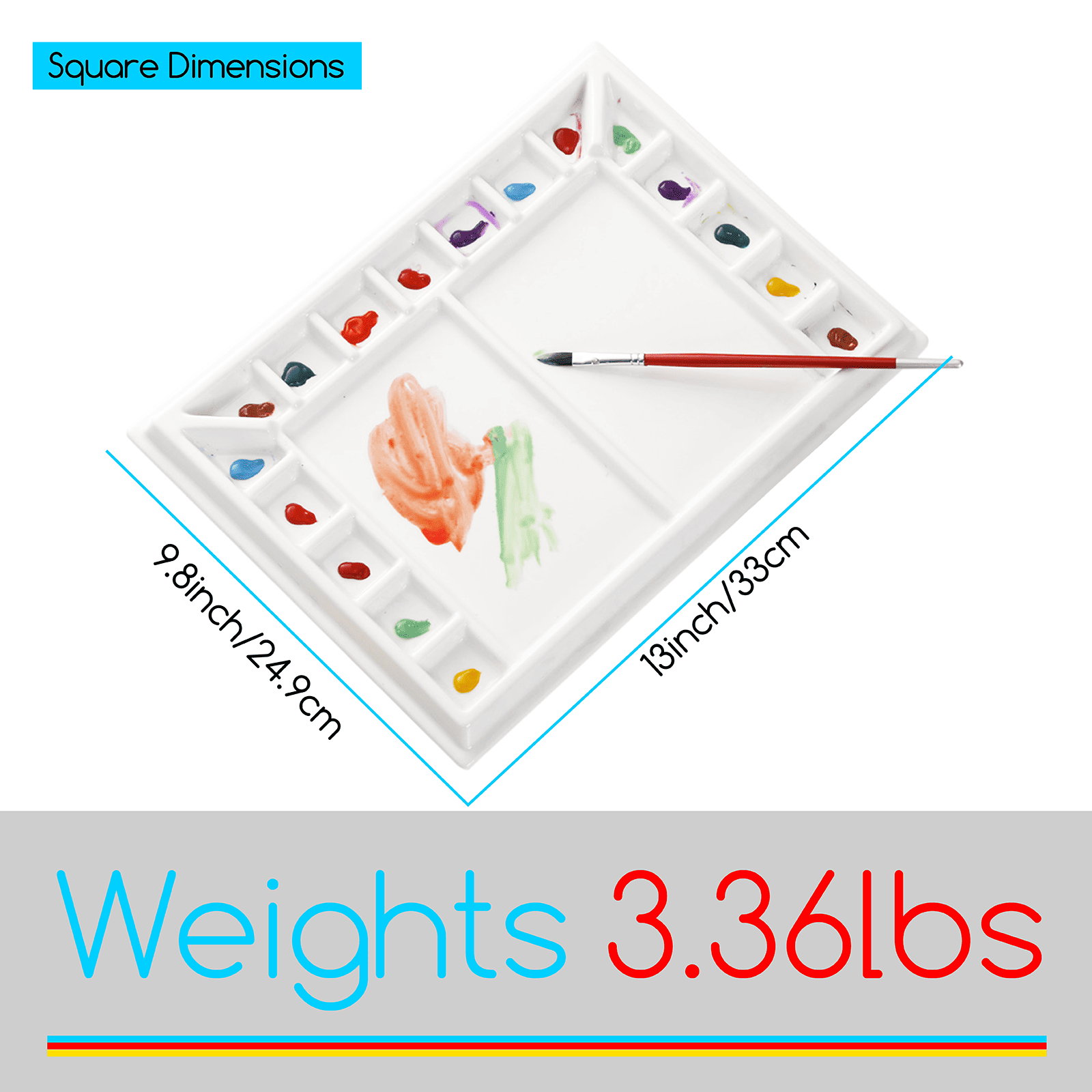 meeden-palette-porcelaine-blanche-17-godets-studio image 2