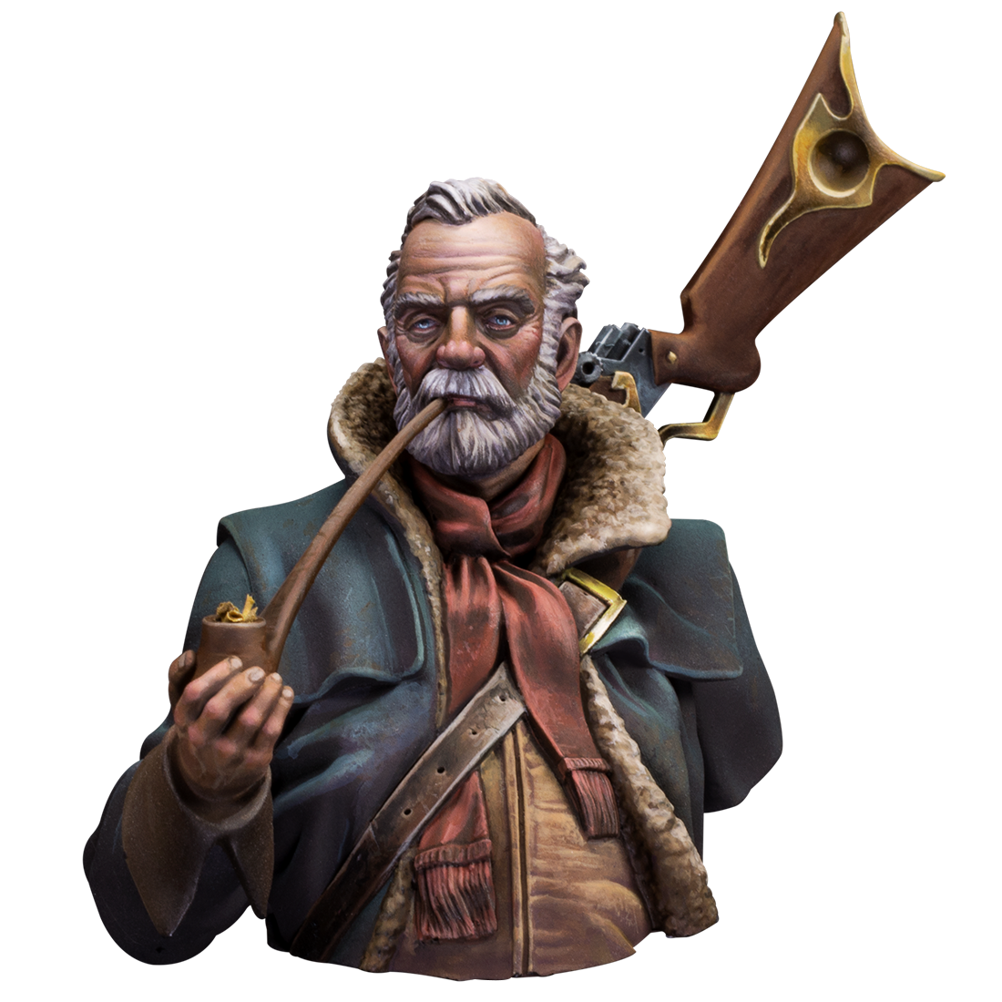 scale75-characters-captain-ahab-buste-r-sine-1-10-non-peint image 3