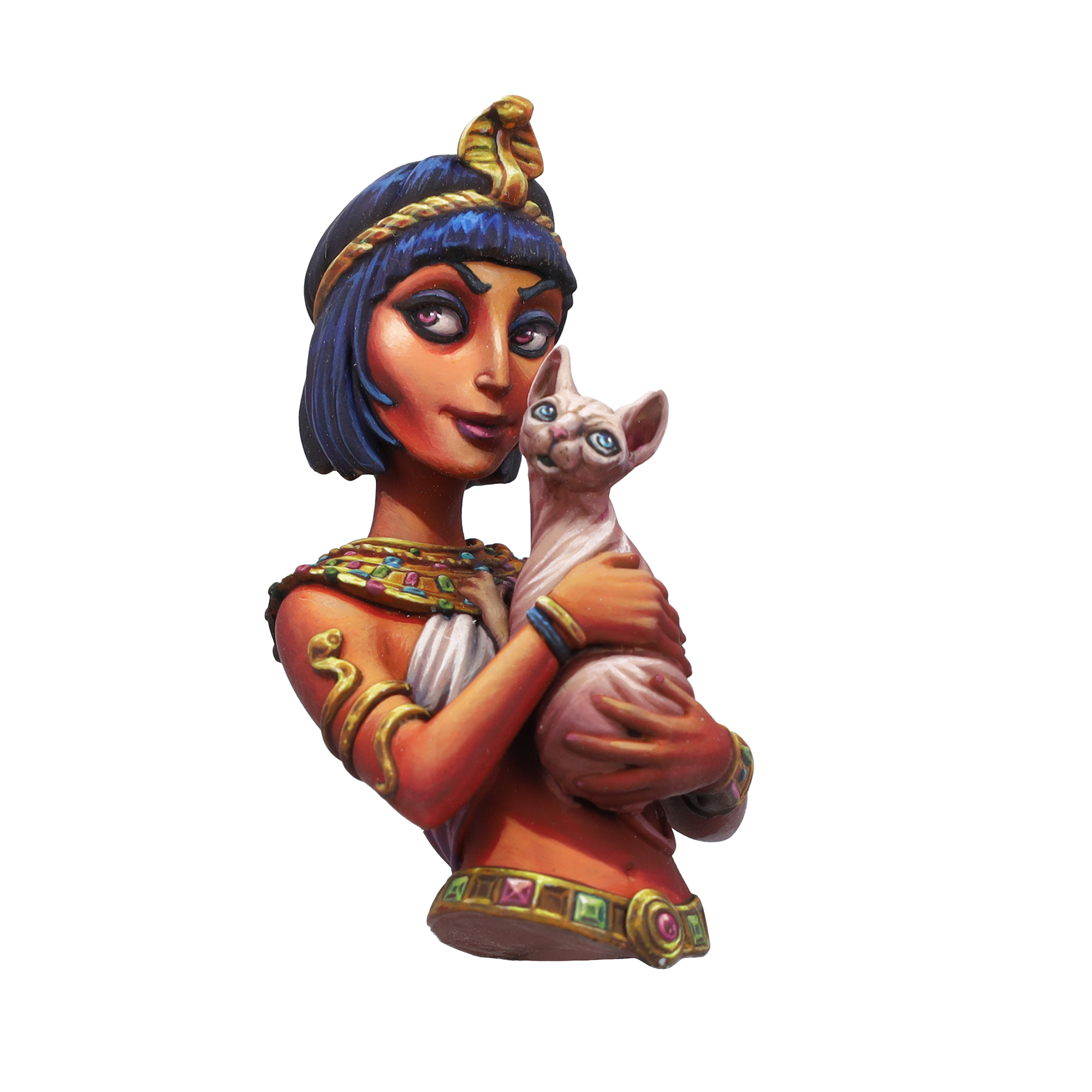 scale75-rome-queen-of-the-nile-buste-1-12-non-peint-r-sine image 7